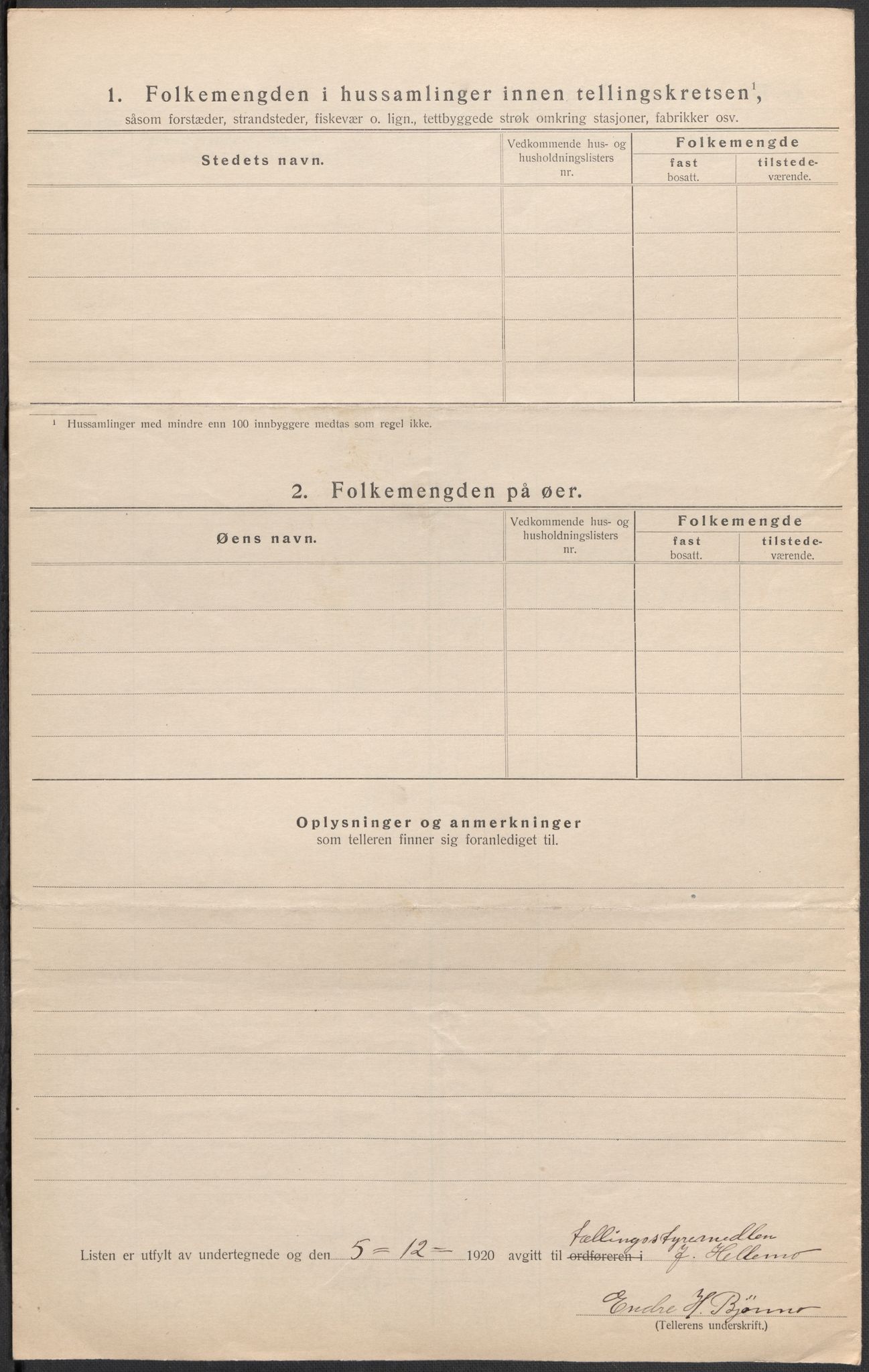 SAKO, 1920 census for Uvdal, 1920, p. 25