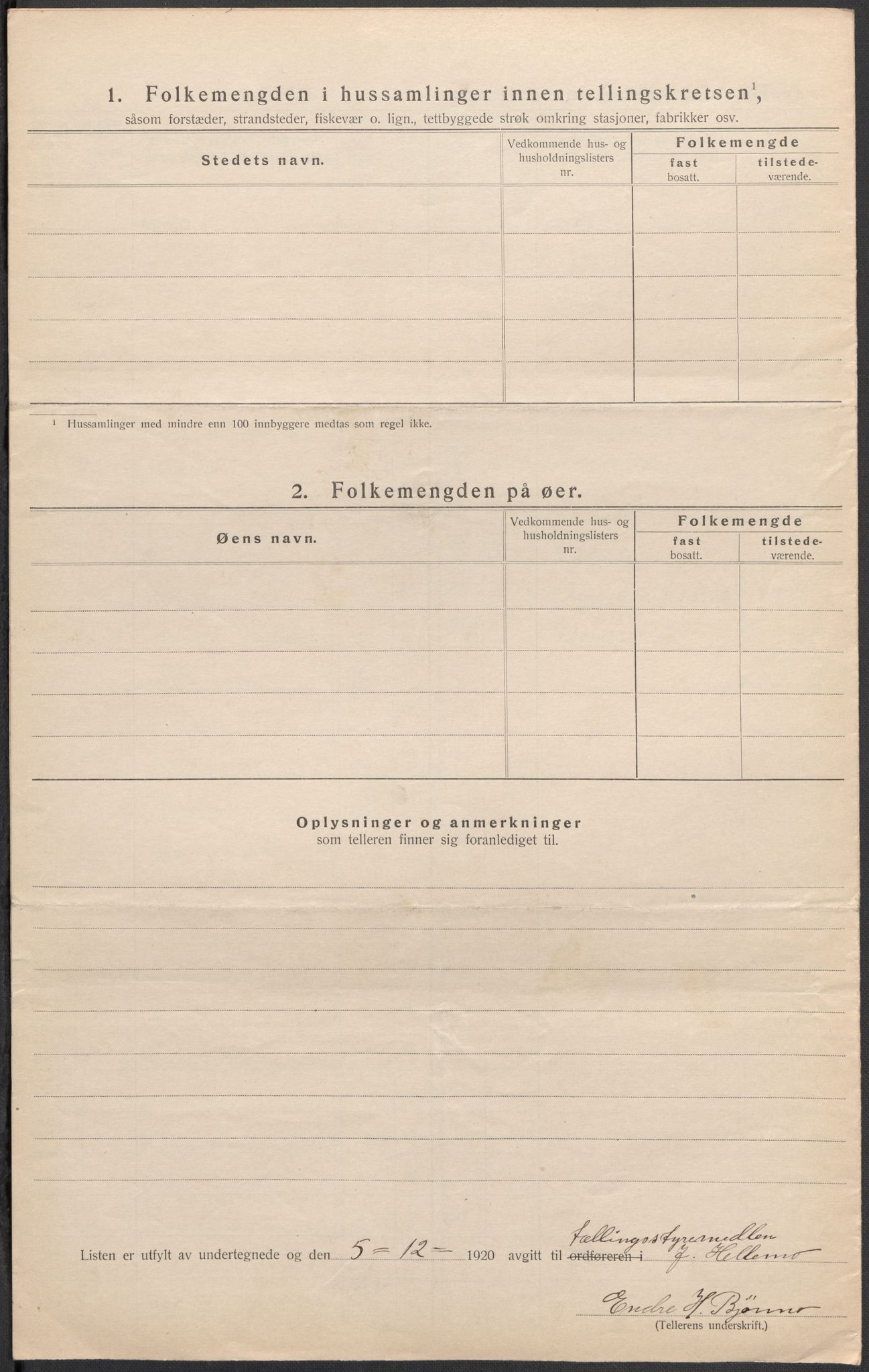 SAKO, 1920 census for Uvdal, 1920, p. 25