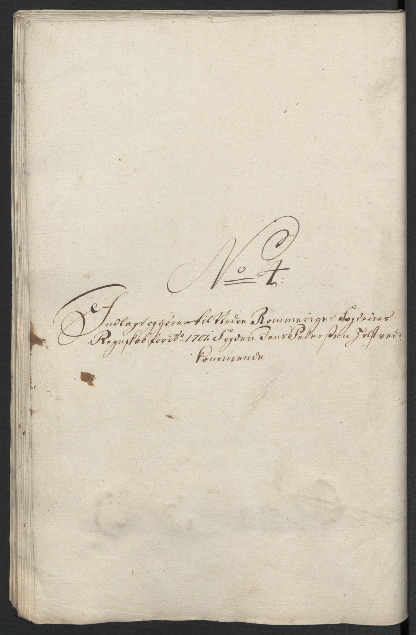 Rentekammeret inntil 1814, Reviderte regnskaper, Fogderegnskap, AV/RA-EA-4092/R11/L0584: Fogderegnskap Nedre Romerike, 1701, p. 70