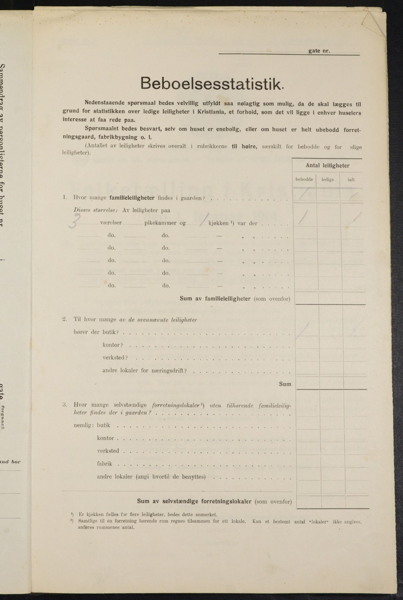 OBA, Municipal Census 1914 for Kristiania, 1914, p. 87732