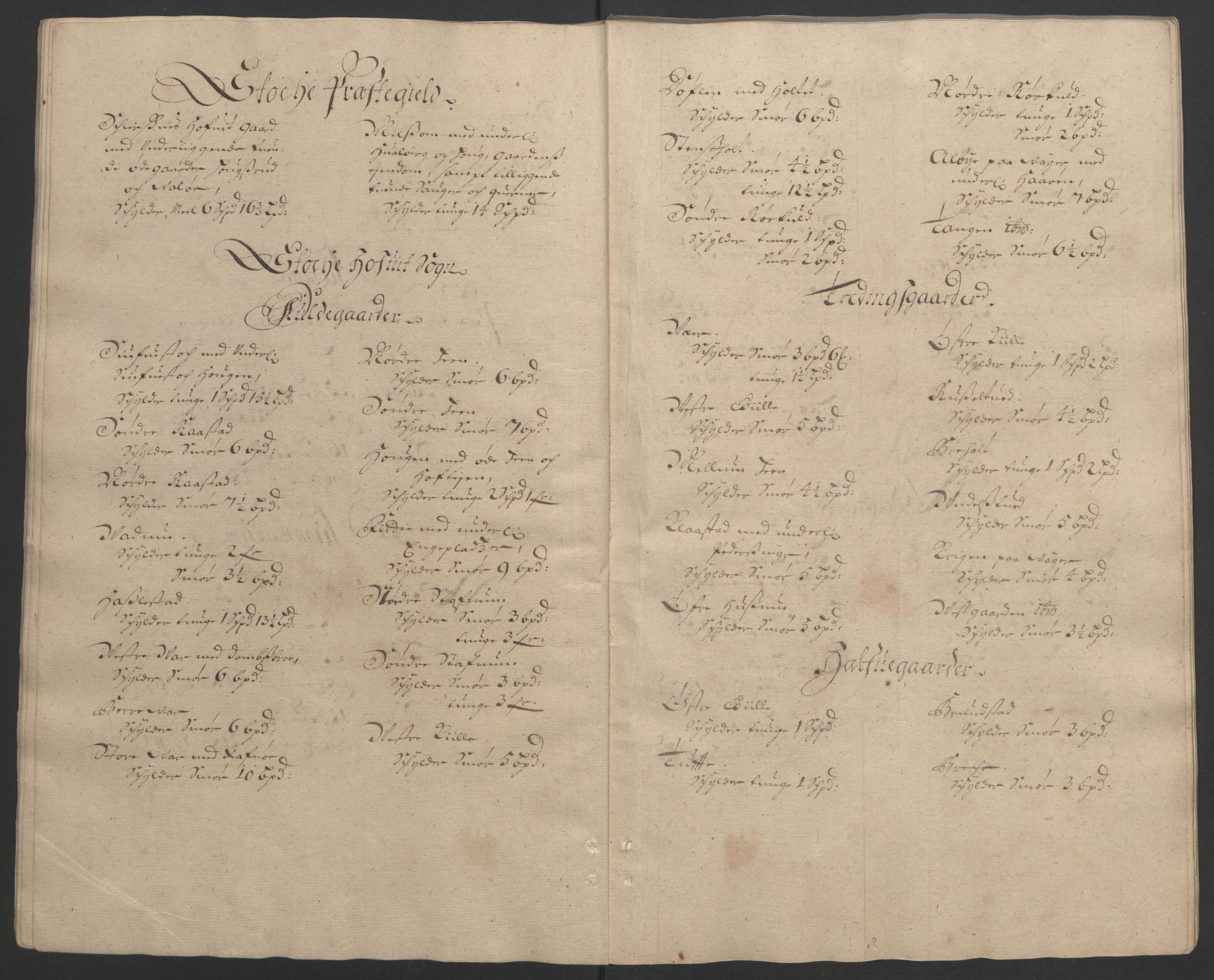 Rentekammeret inntil 1814, Reviderte regnskaper, Fogderegnskap, AV/RA-EA-4092/R32/L1865: Fogderegnskap Jarlsberg grevskap, 1692, p. 104