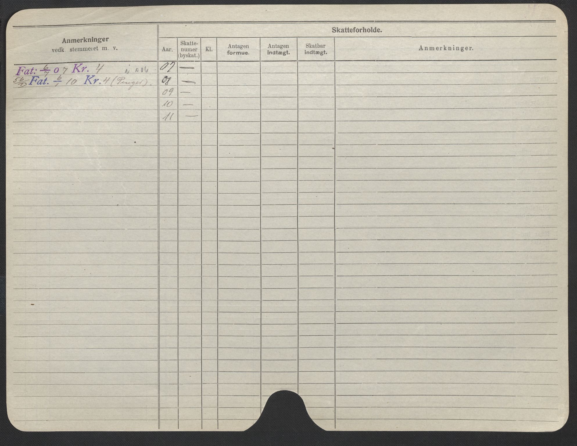 Oslo folkeregister, Registerkort, AV/SAO-A-11715/F/Fa/Fac/L0021: Kvinner, 1906-1914, p. 492b