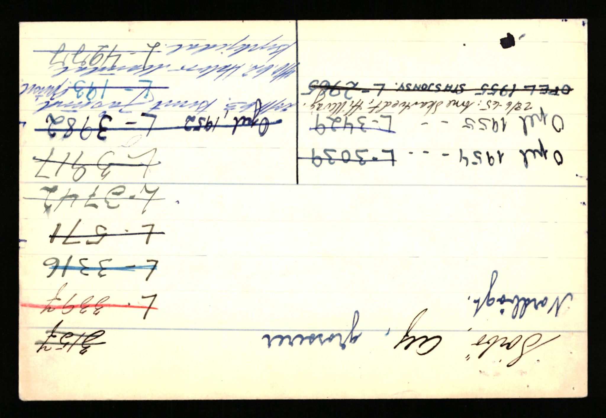 Stavanger trafikkstasjon, AV/SAST-A-101942/0/H/L0038: Sørbø - Tjeltveit, 1930-1971, p. 3