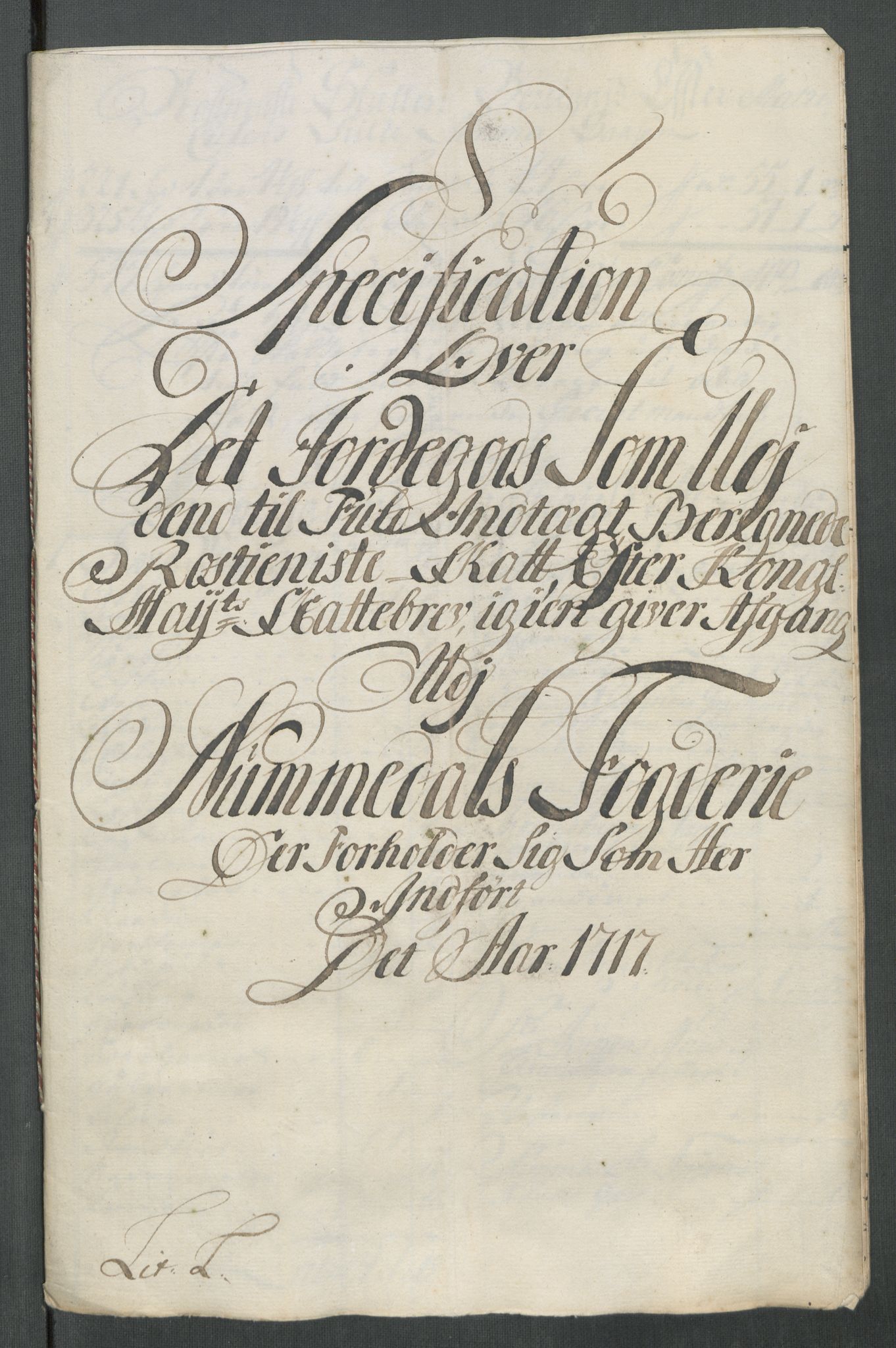 Rentekammeret inntil 1814, Reviderte regnskaper, Fogderegnskap, AV/RA-EA-4092/R64/L4438: Fogderegnskap Namdal, 1717, p. 227