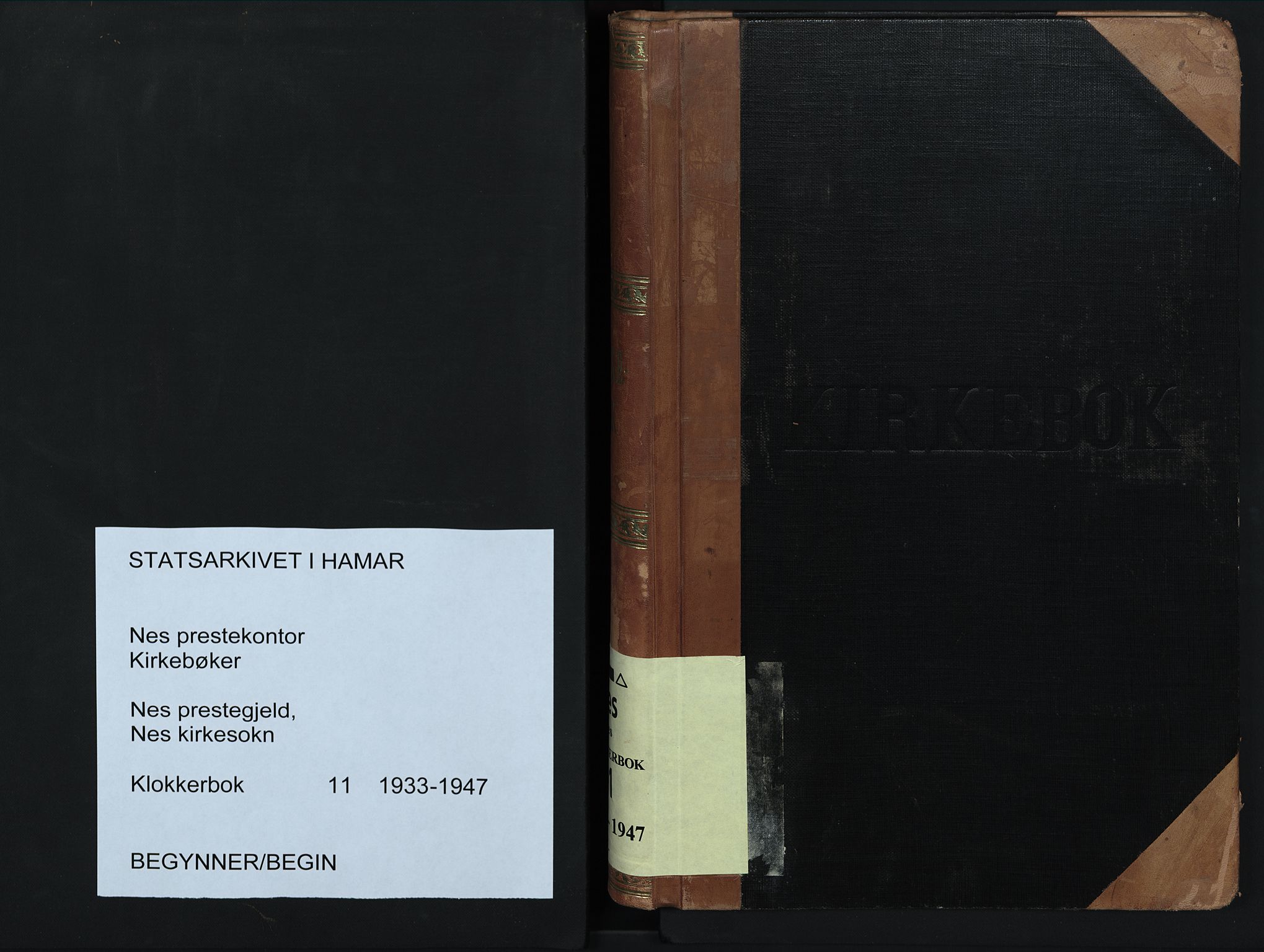 Nes prestekontor, Hedmark, SAH/PREST-020/L/La/L0011: Parish register (copy) no. 11, 1931-1947