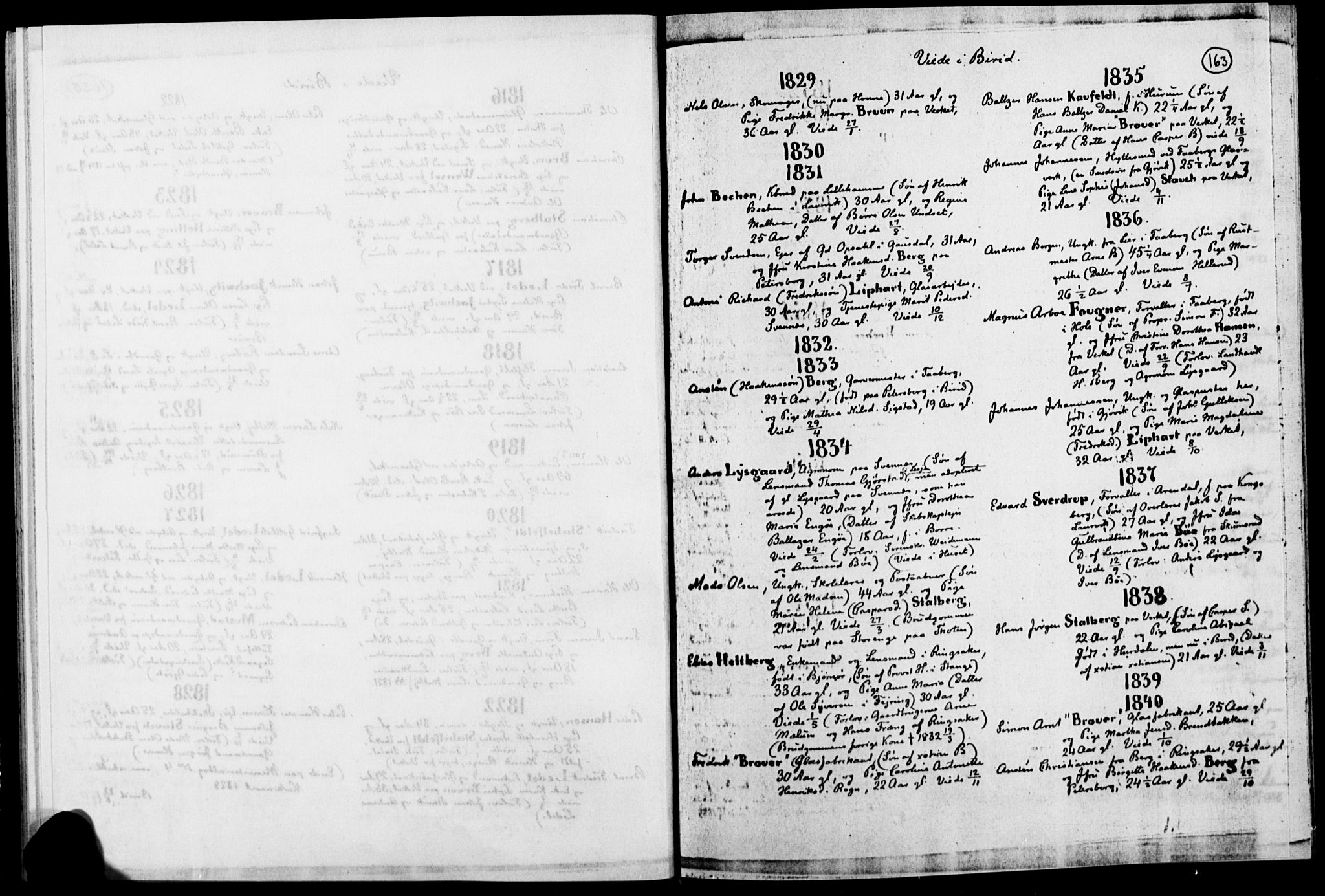 Lassens samlinger, RA/PA-0051/F/Fc: Parish register (official) no. L0081, 1730-1879, p. 163