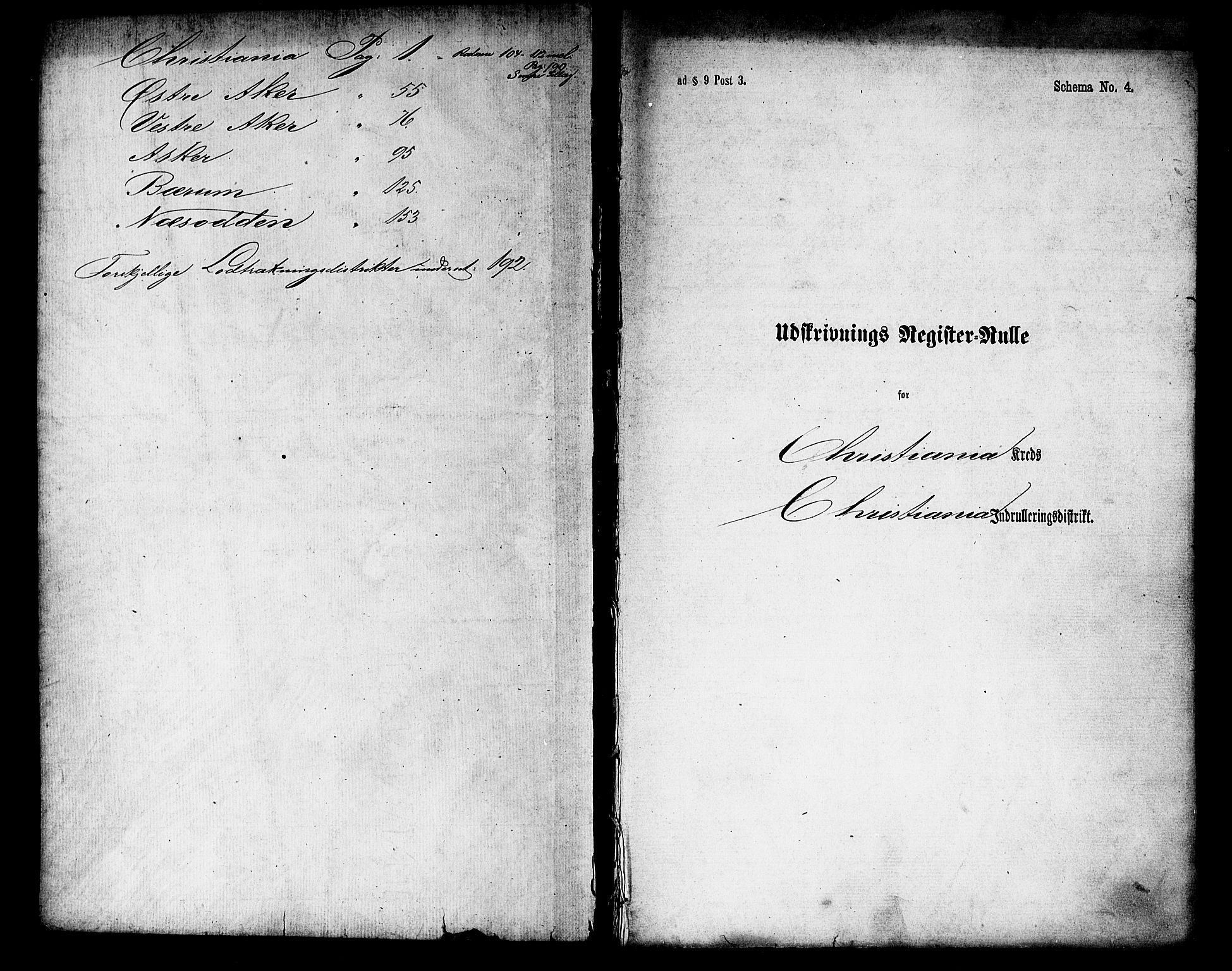 Oslo mønstringskontor, SAO/A-10569g/F/Fc/Fcc/L0001: Utskrivningsregisterrulle, 1860, p. 2