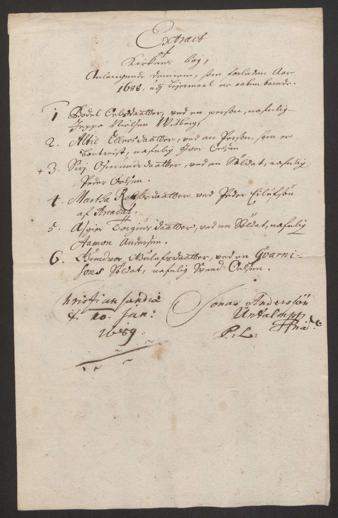 Rentekammeret inntil 1814, Reviderte regnskaper, Byregnskaper, AV/RA-EA-4066/R/Rm/L0285: [M18] Sikt og sakefall, 1681-1718, p. 99