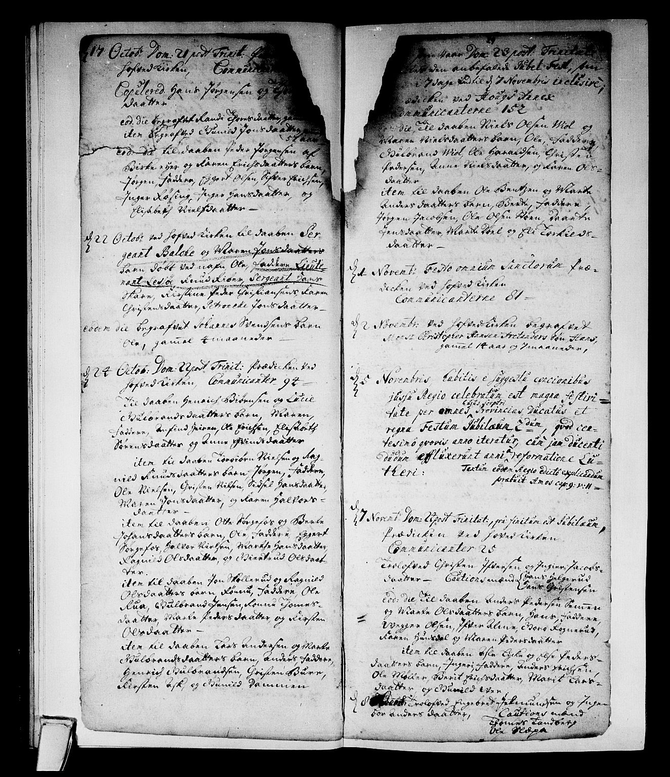 Norderhov kirkebøker, SAKO/A-237/F/Fa/L0002a: Parish register (official) no. 2A, 1716-1725, p. 28-29