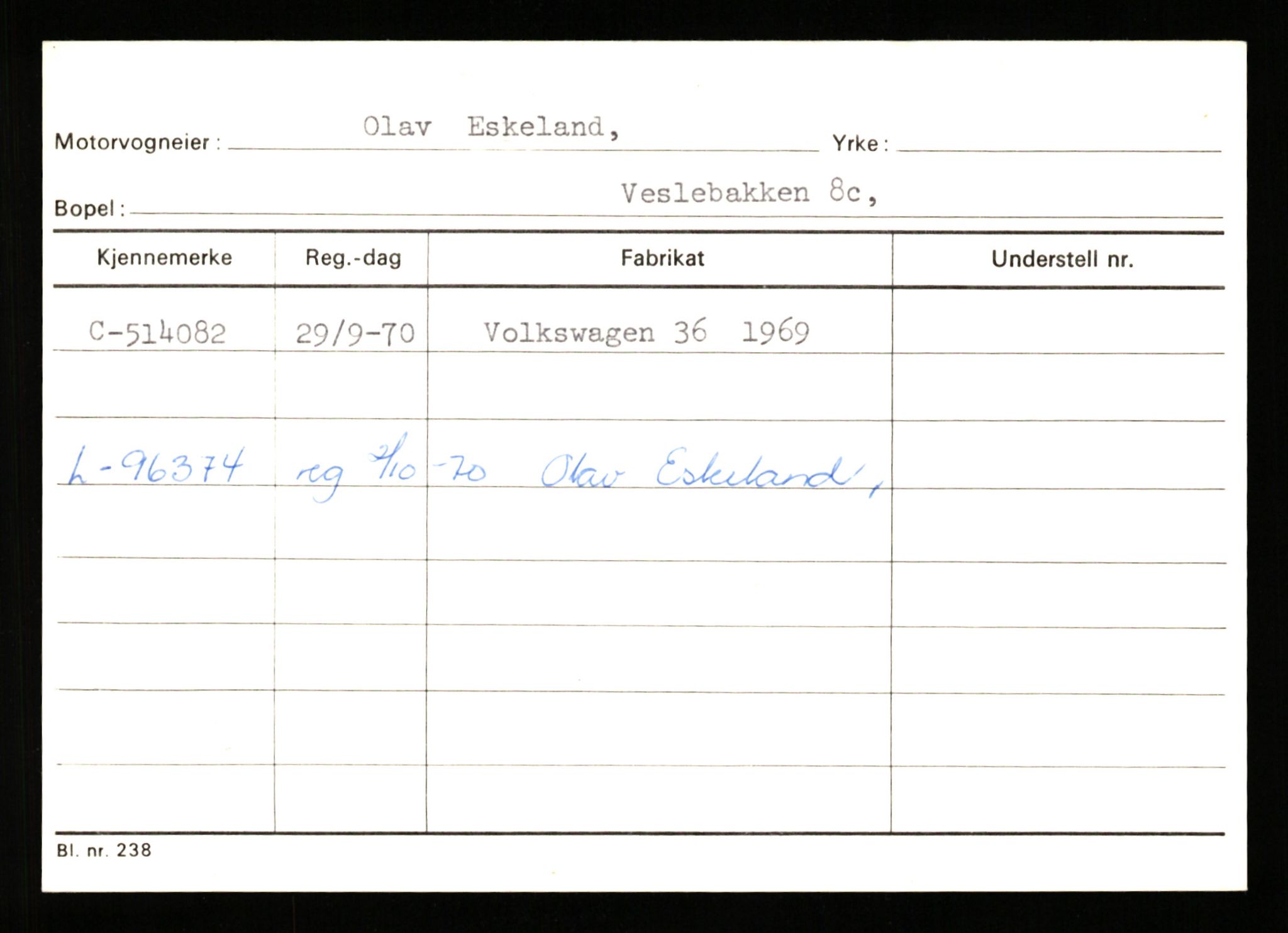 Stavanger trafikkstasjon, SAST/A-101942/0/G/L0012: Registreringsnummer: 363571 - 800000, 1930-1971, p. 779