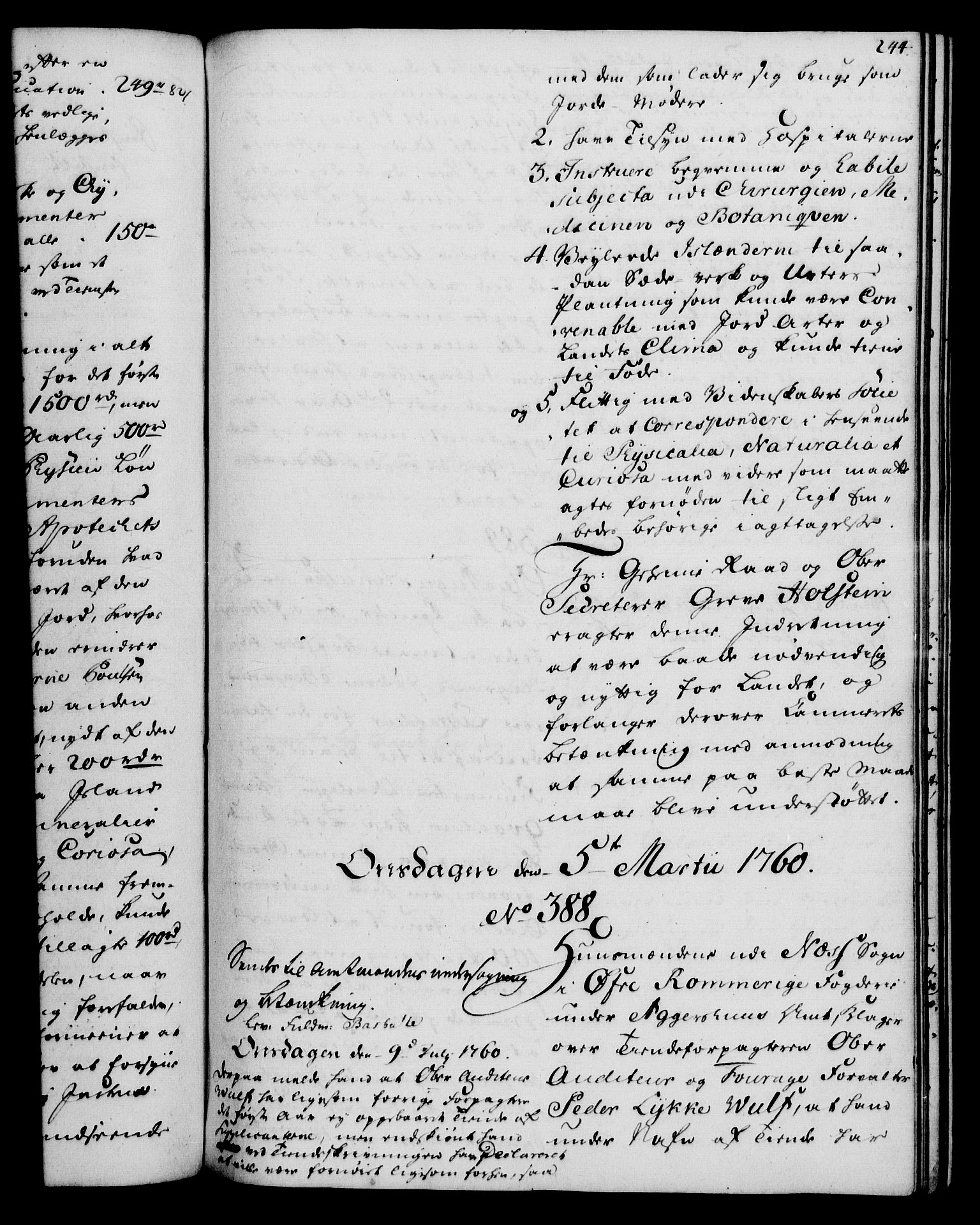 Rentekammeret, Kammerkanselliet, RA/EA-3111/G/Gh/Gha/L0035: Norsk ekstraktmemorialprotokoll (merket RK 53.80), 1759-1771, p. 244