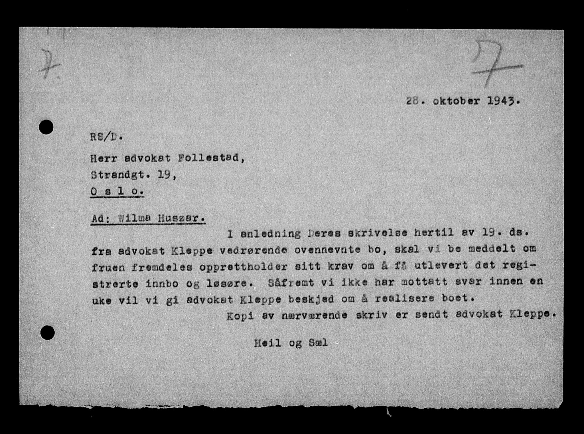 Justisdepartementet, Tilbakeføringskontoret for inndratte formuer, AV/RA-S-1564/H/Hc/Hcd/L0999: --, 1945-1947, p. 171
