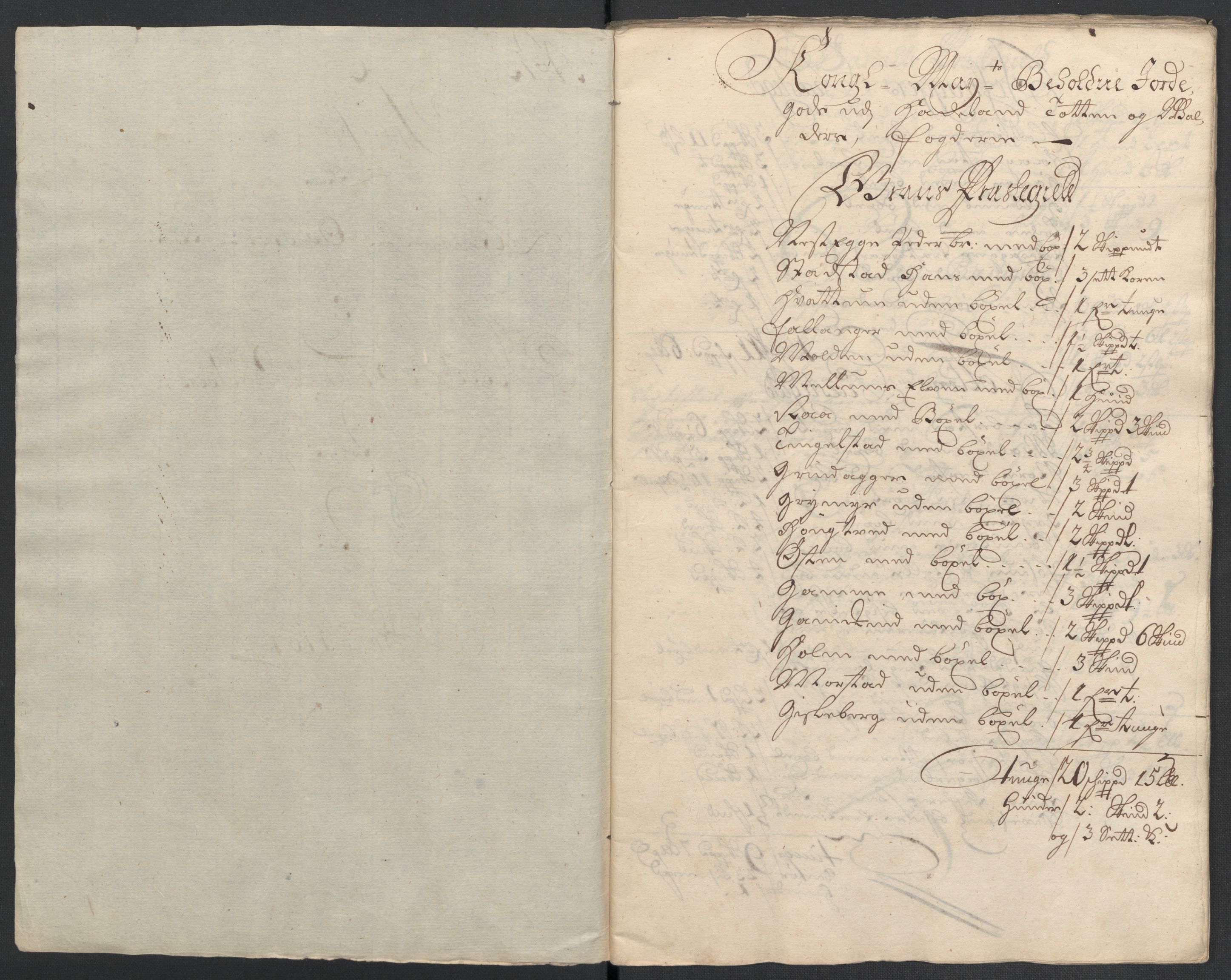 Rentekammeret inntil 1814, Reviderte regnskaper, Fogderegnskap, RA/EA-4092/R18/L1305: Fogderegnskap Hadeland, Toten og Valdres, 1707-1708, p. 330