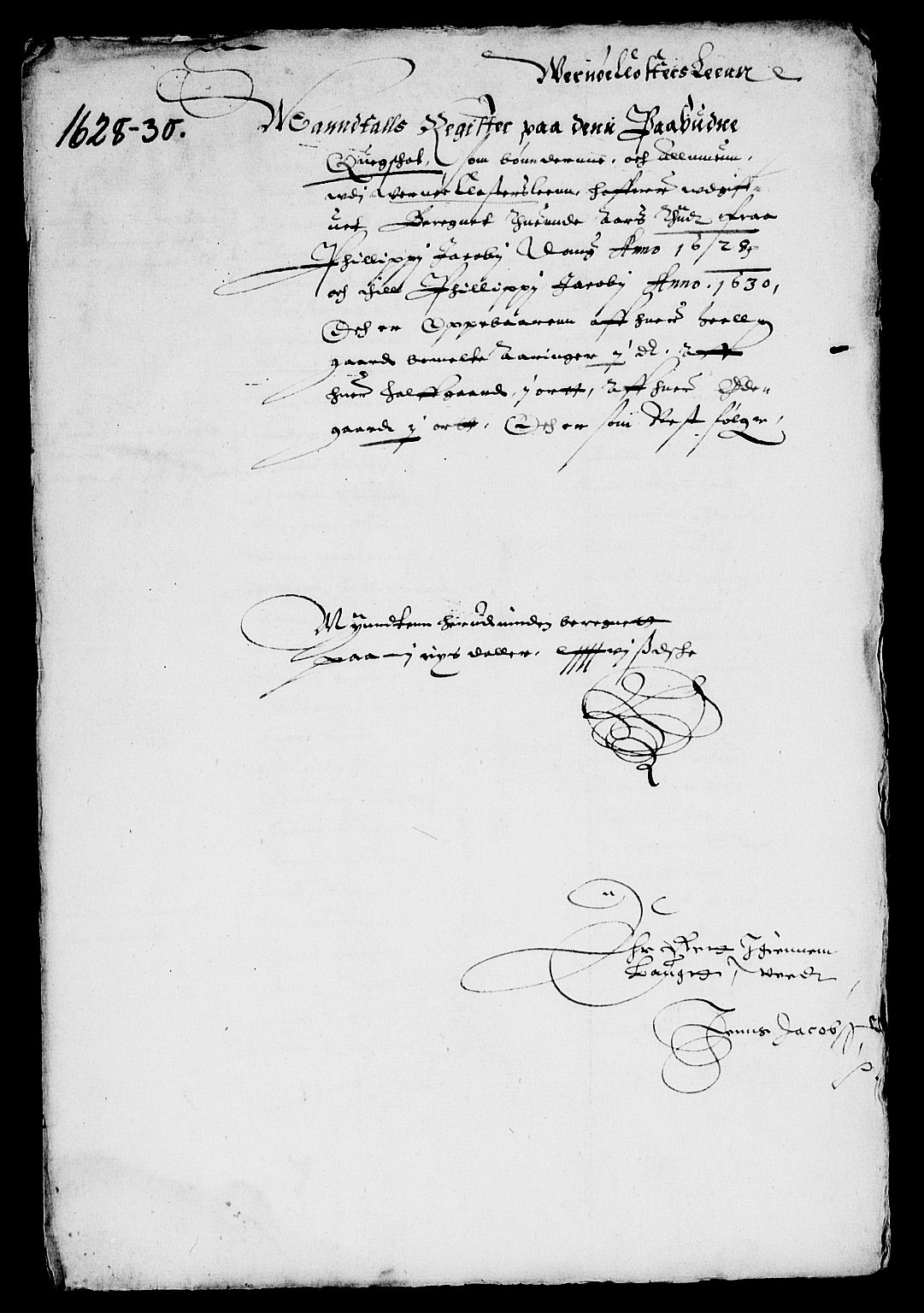 Rentekammeret inntil 1814, Reviderte regnskaper, Lensregnskaper, AV/RA-EA-5023/R/Rb/Rbg/L0002: Verne kloster len, 1619-1630