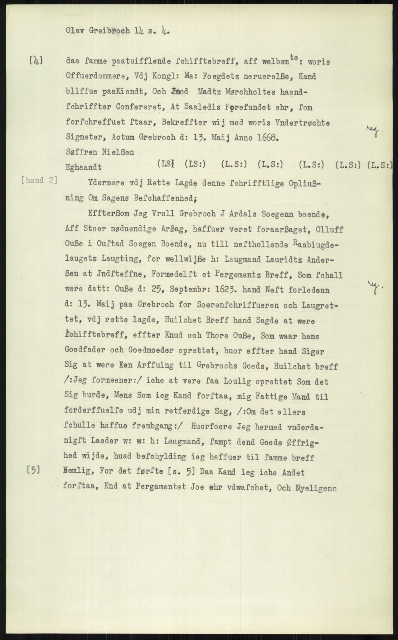 Samlinger til kildeutgivelse, Diplomavskriftsamlingen, AV/RA-EA-4053/H/Ha, p. 1543