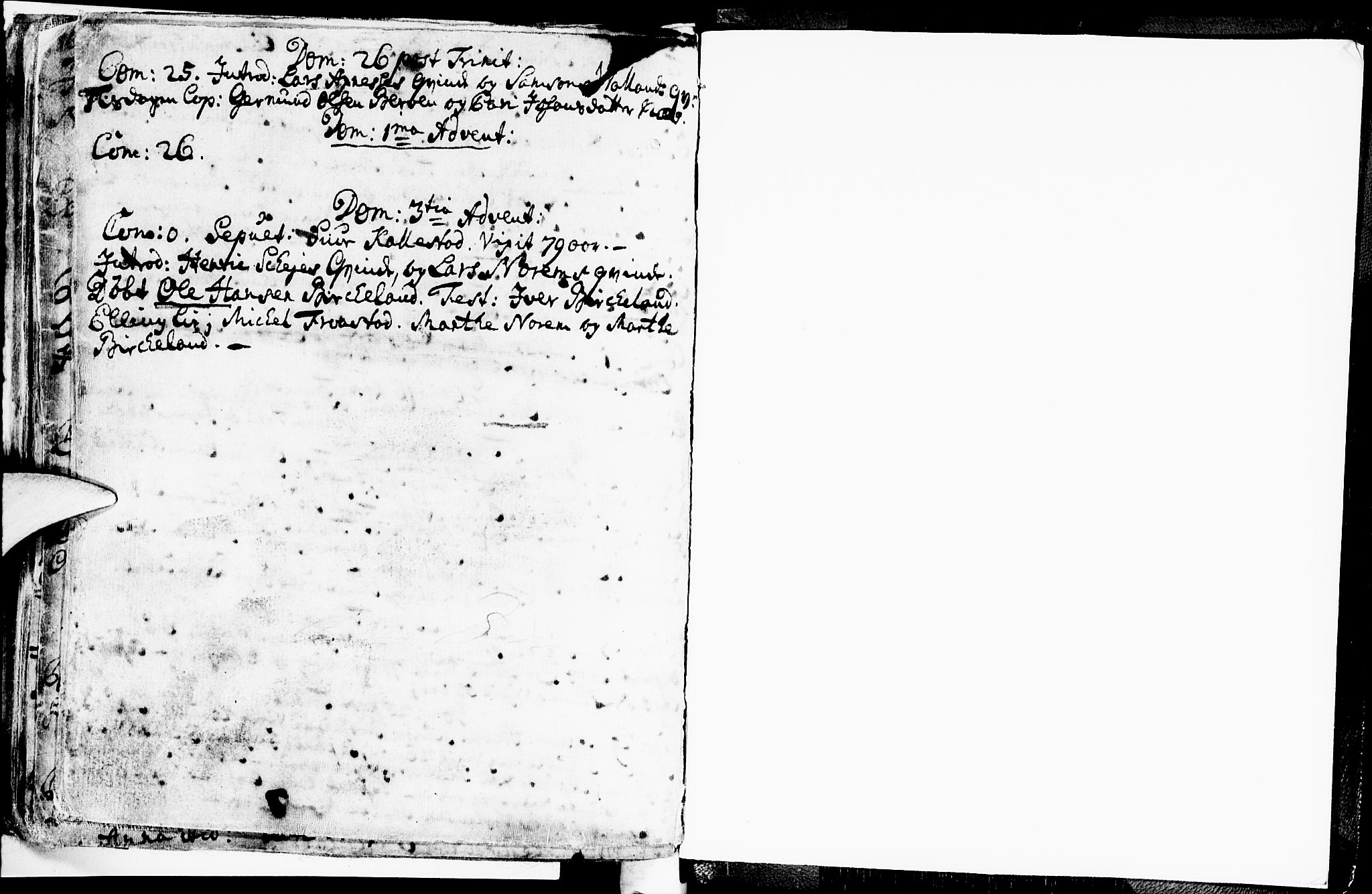 Kvam sokneprestembete, AV/SAB-A-76201/H/Haa: Parish register (official) no. A 2, 1696-1741, p. 107