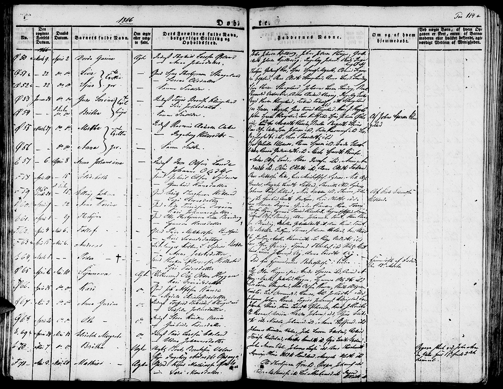 Fjelberg sokneprestembete, AV/SAB-A-75201/H/Haa: Parish register (official) no. A 5, 1822-1834, p. 114