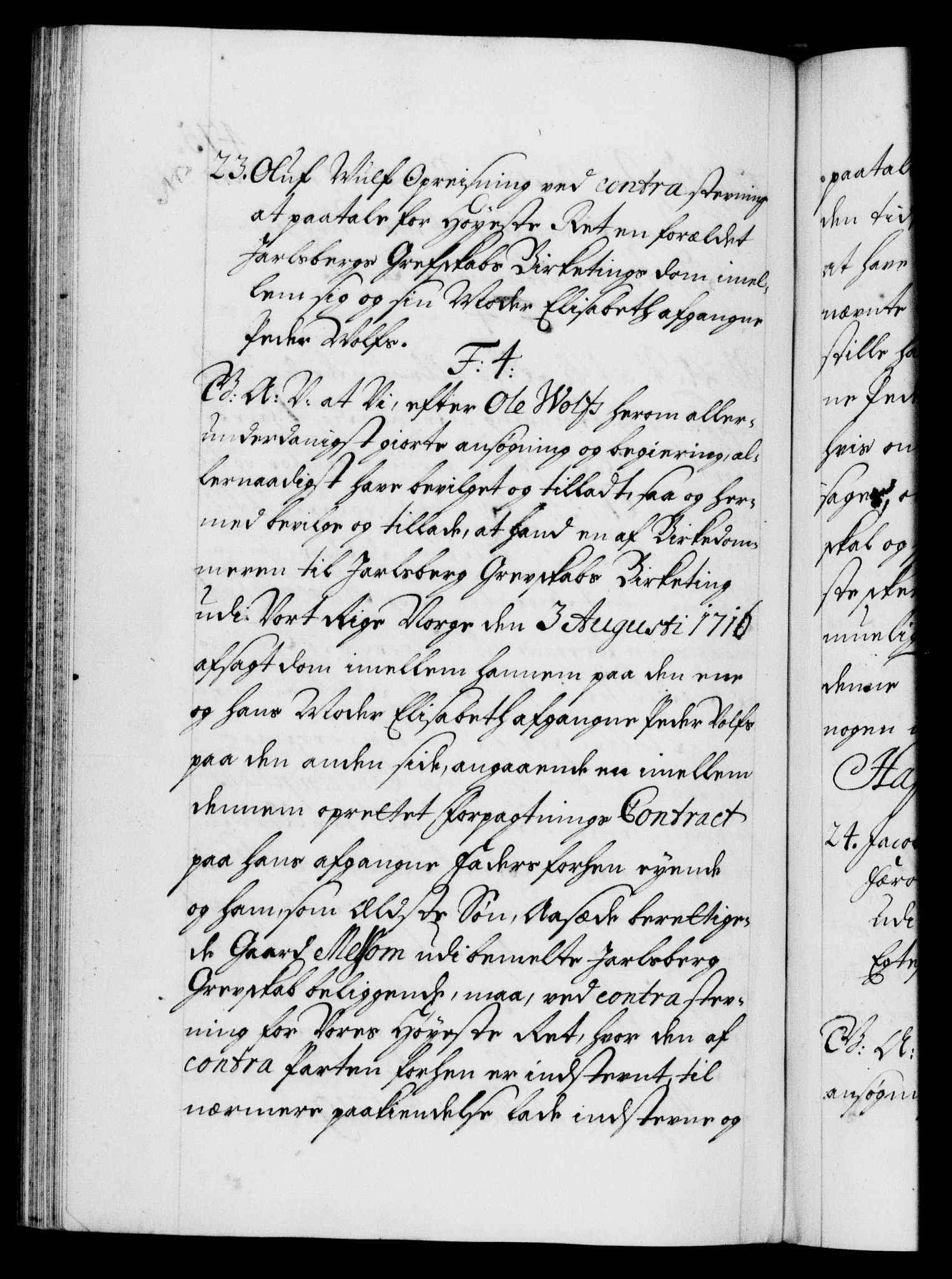 Danske Kanselli 1572-1799, AV/RA-EA-3023/F/Fc/Fca/Fcaa/L0022: Norske registre, 1716-1719, p. 475b