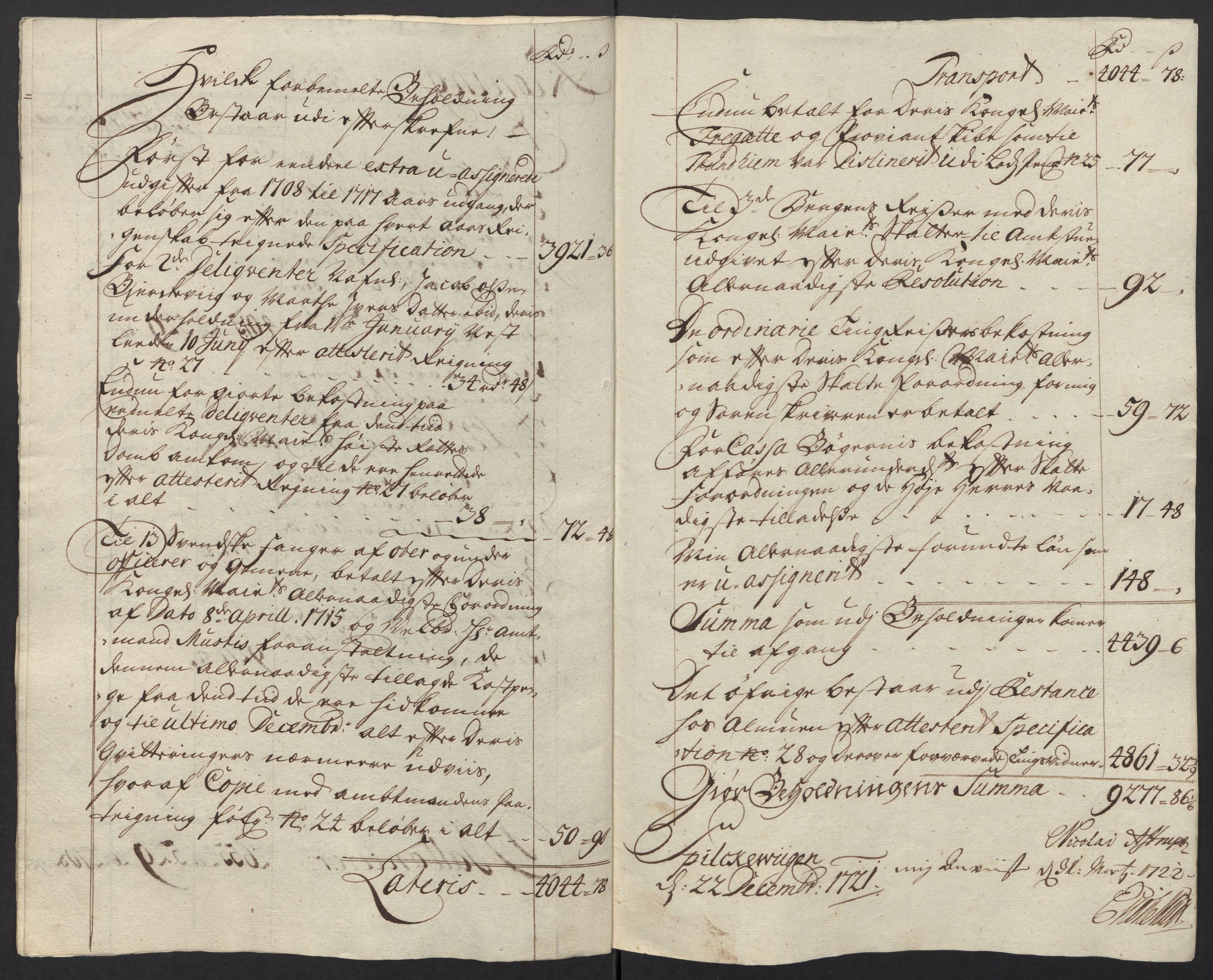 Rentekammeret inntil 1814, Reviderte regnskaper, Fogderegnskap, AV/RA-EA-4092/R54/L3570: Fogderegnskap Sunnmøre, 1718, p. 17