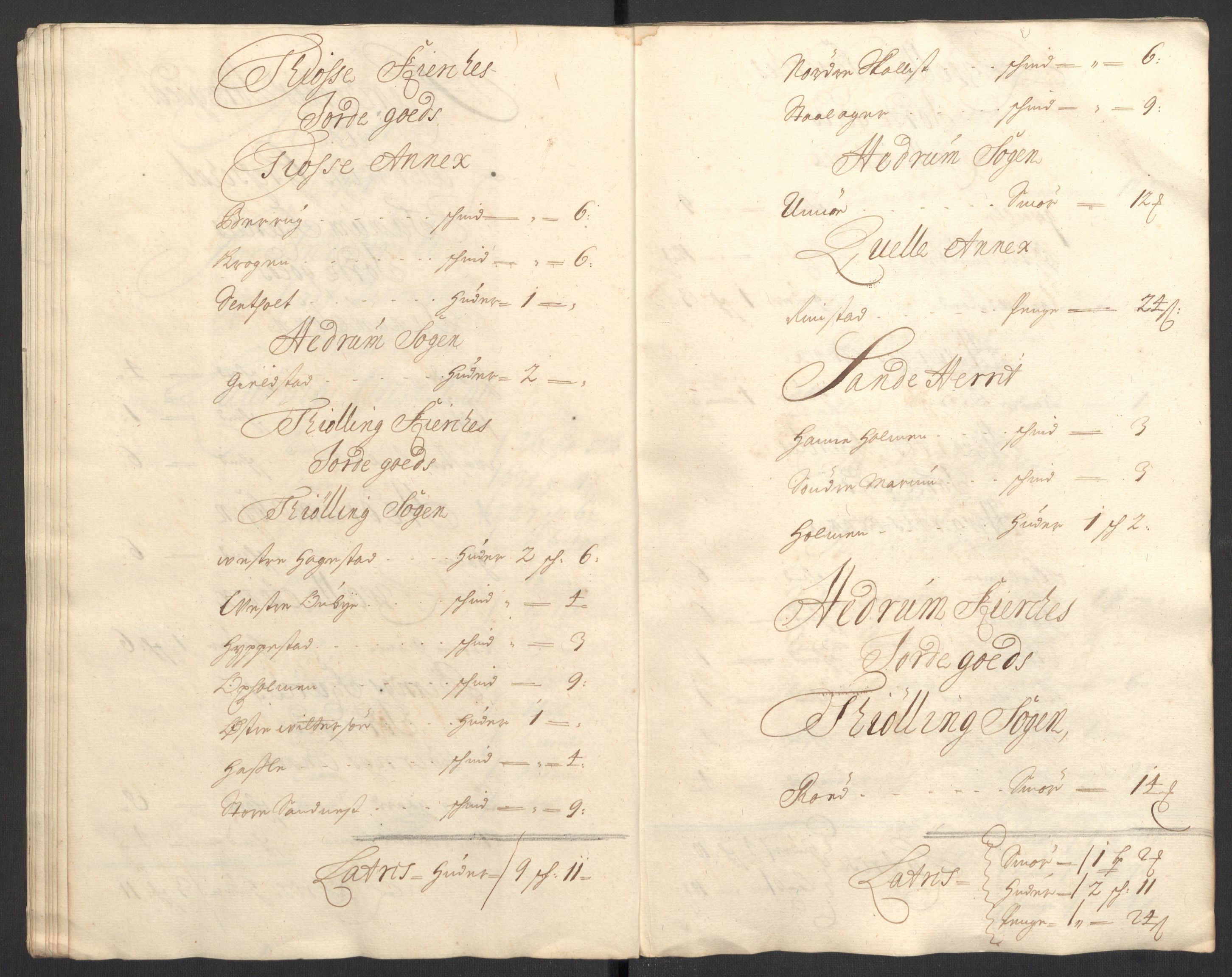 Rentekammeret inntil 1814, Reviderte regnskaper, Fogderegnskap, RA/EA-4092/R33/L1978: Fogderegnskap Larvik grevskap, 1704-1705, p. 214