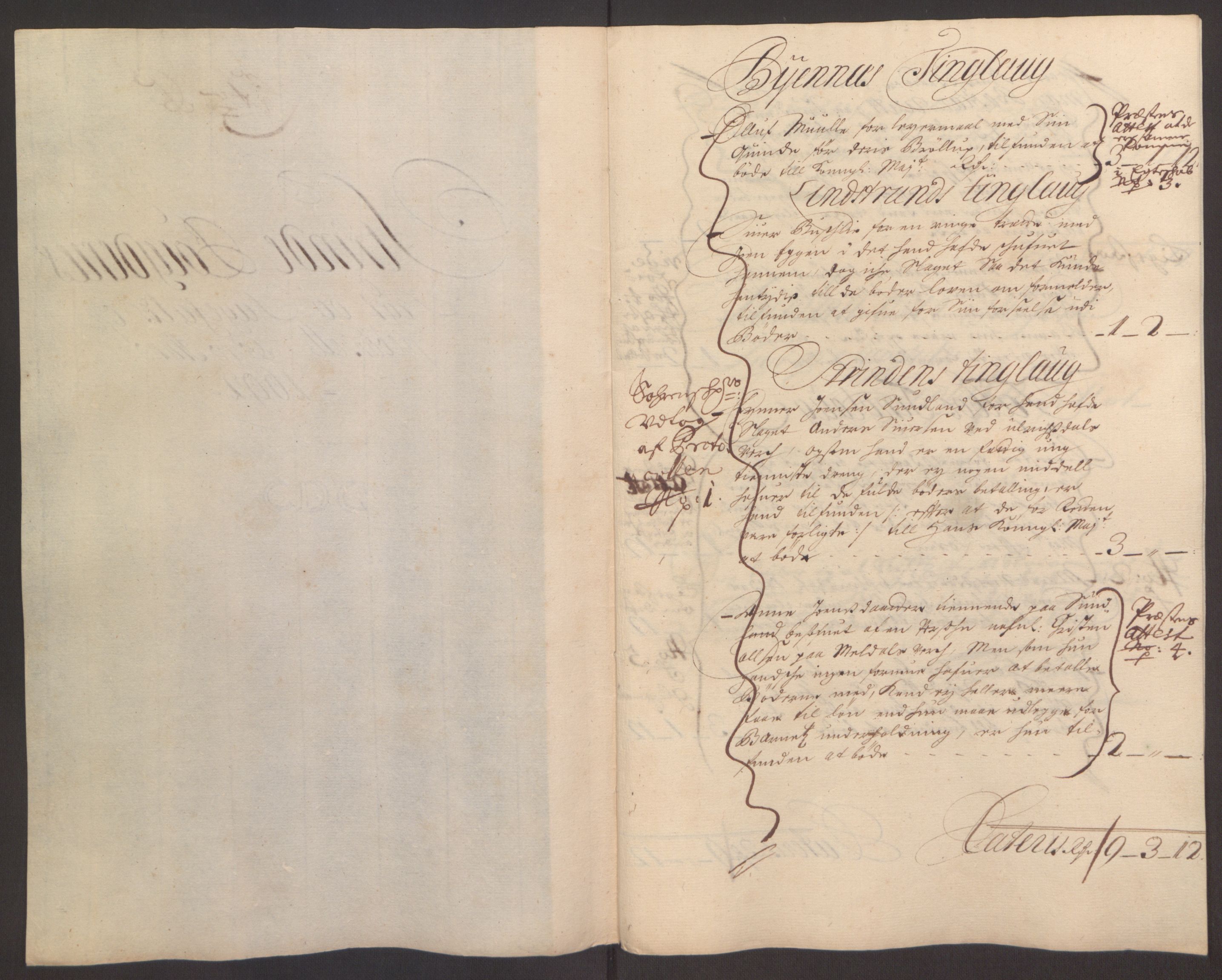 Rentekammeret inntil 1814, Reviderte regnskaper, Fogderegnskap, RA/EA-4092/R61/L4103: Fogderegnskap Strinda og Selbu, 1691-1692, p. 373