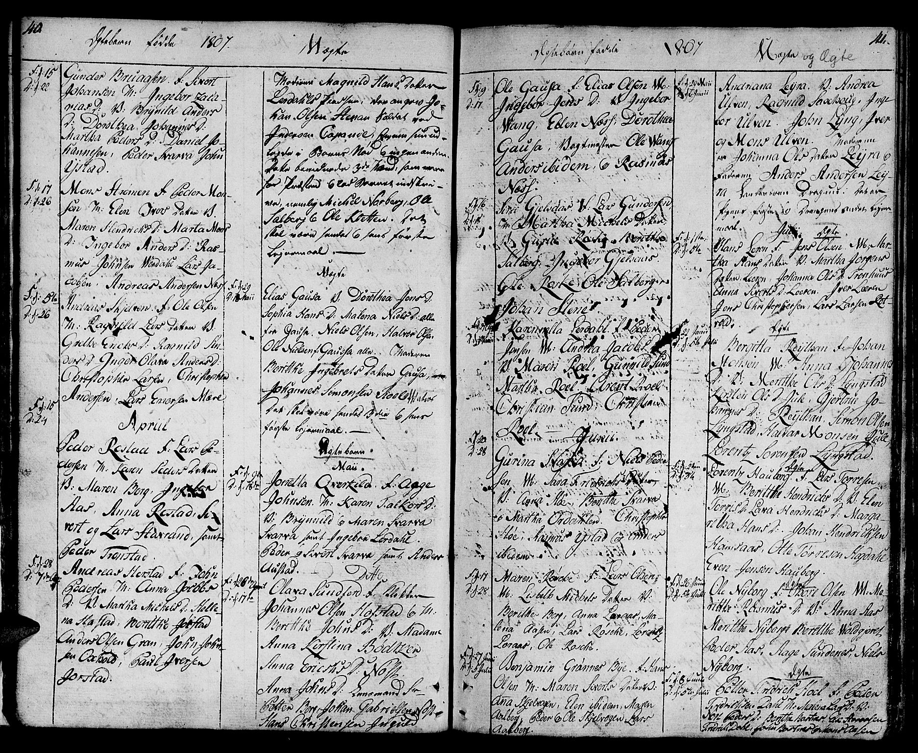 Ministerialprotokoller, klokkerbøker og fødselsregistre - Nord-Trøndelag, SAT/A-1458/730/L0274: Parish register (official) no. 730A03, 1802-1816, p. 40-41