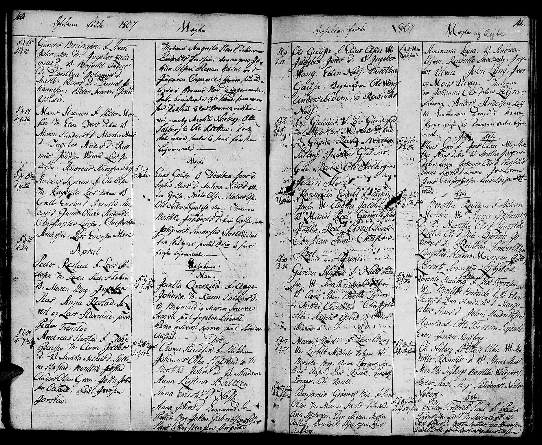 Ministerialprotokoller, klokkerbøker og fødselsregistre - Nord-Trøndelag, AV/SAT-A-1458/730/L0274: Parish register (official) no. 730A03, 1802-1816, p. 40-41