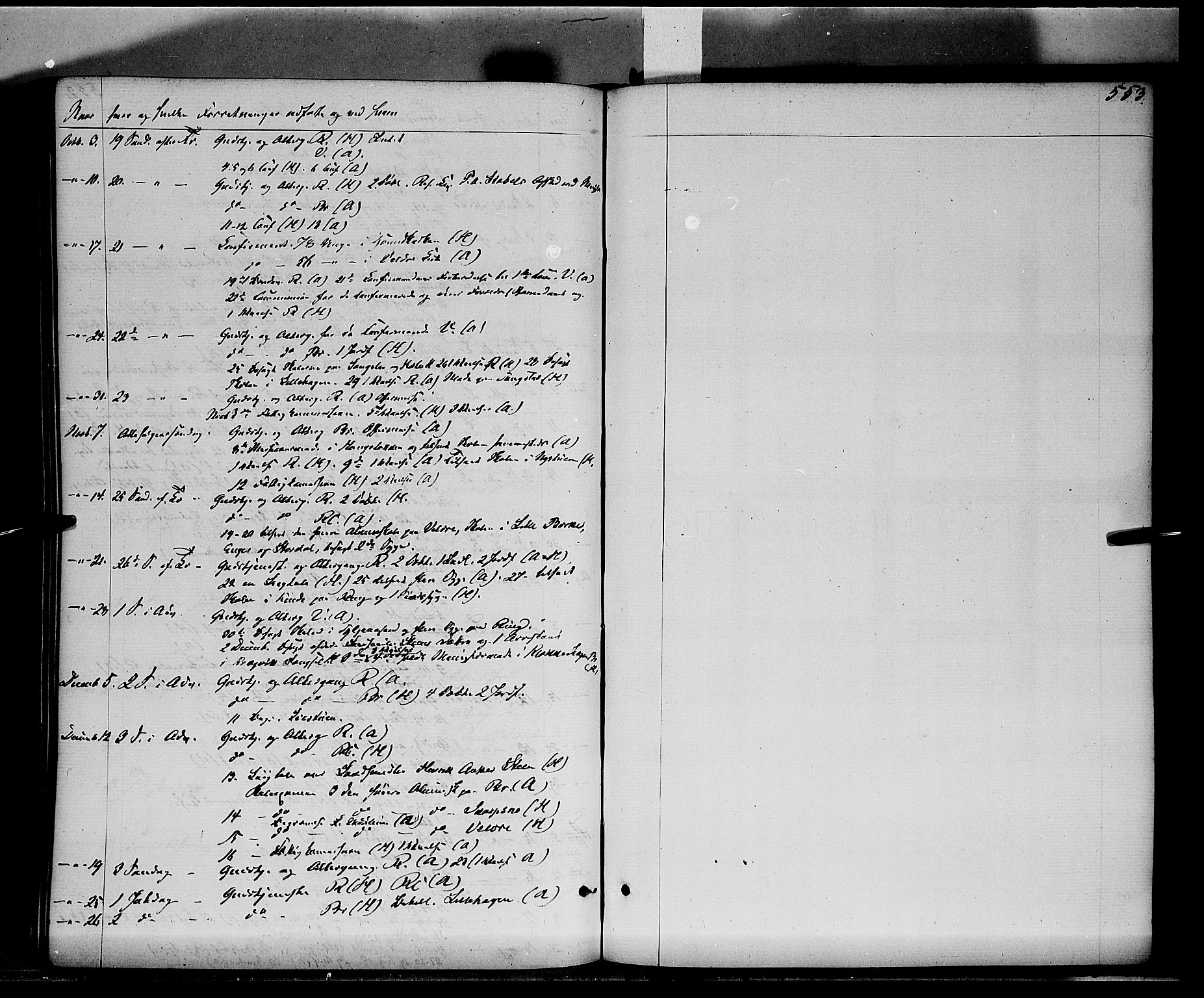 Ringsaker prestekontor, AV/SAH-PREST-014/K/Ka/L0010: Parish register (official) no. 10, 1861-1869, p. 553