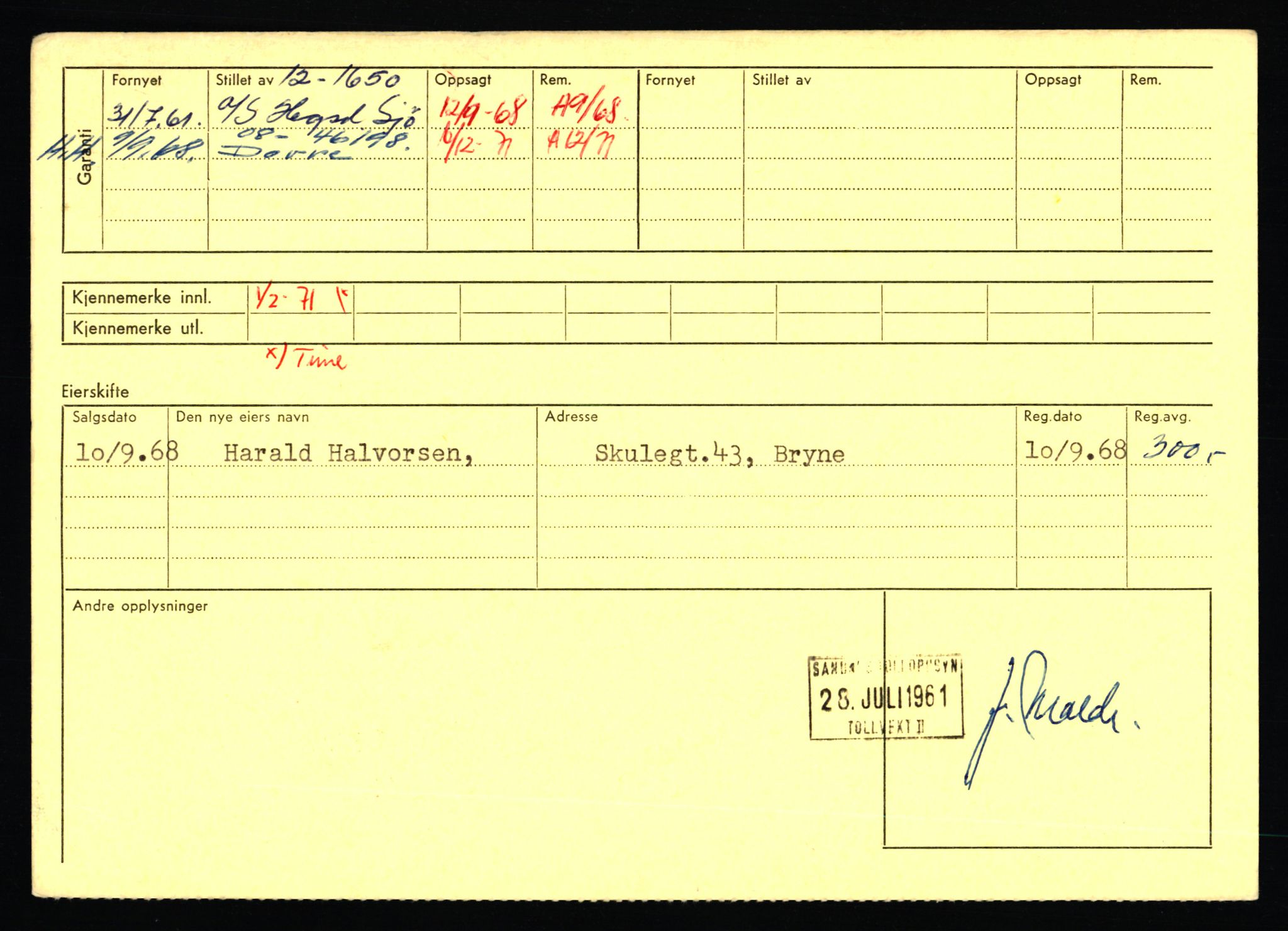 Stavanger trafikkstasjon, AV/SAST-A-101942/0/F/L0054: L-54200 - L-55699, 1930-1971, p. 506