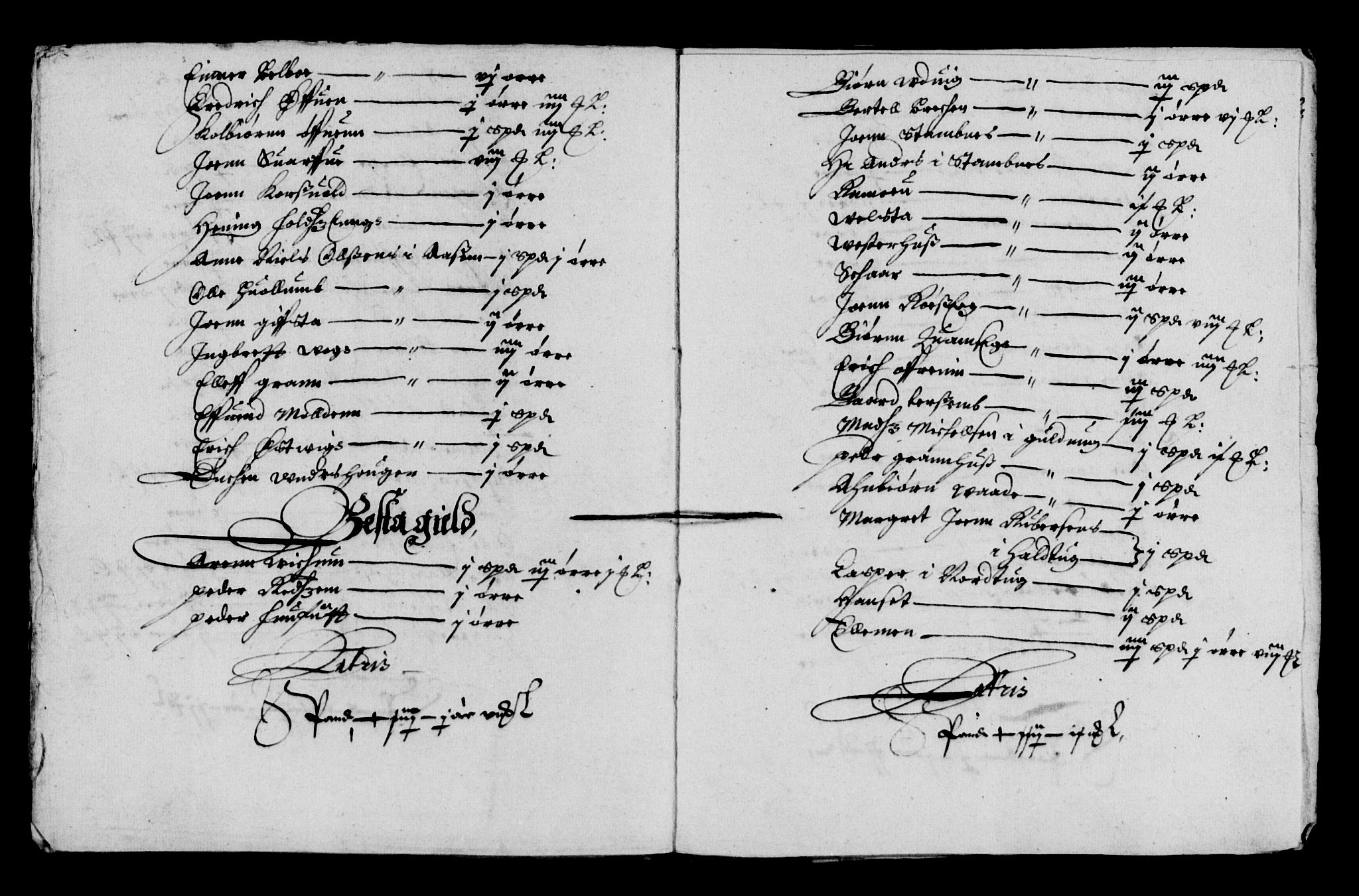 Rentekammeret inntil 1814, Reviderte regnskaper, Lensregnskaper, AV/RA-EA-5023/R/Rb/Rbw/L0087: Trondheim len, 1646-1647