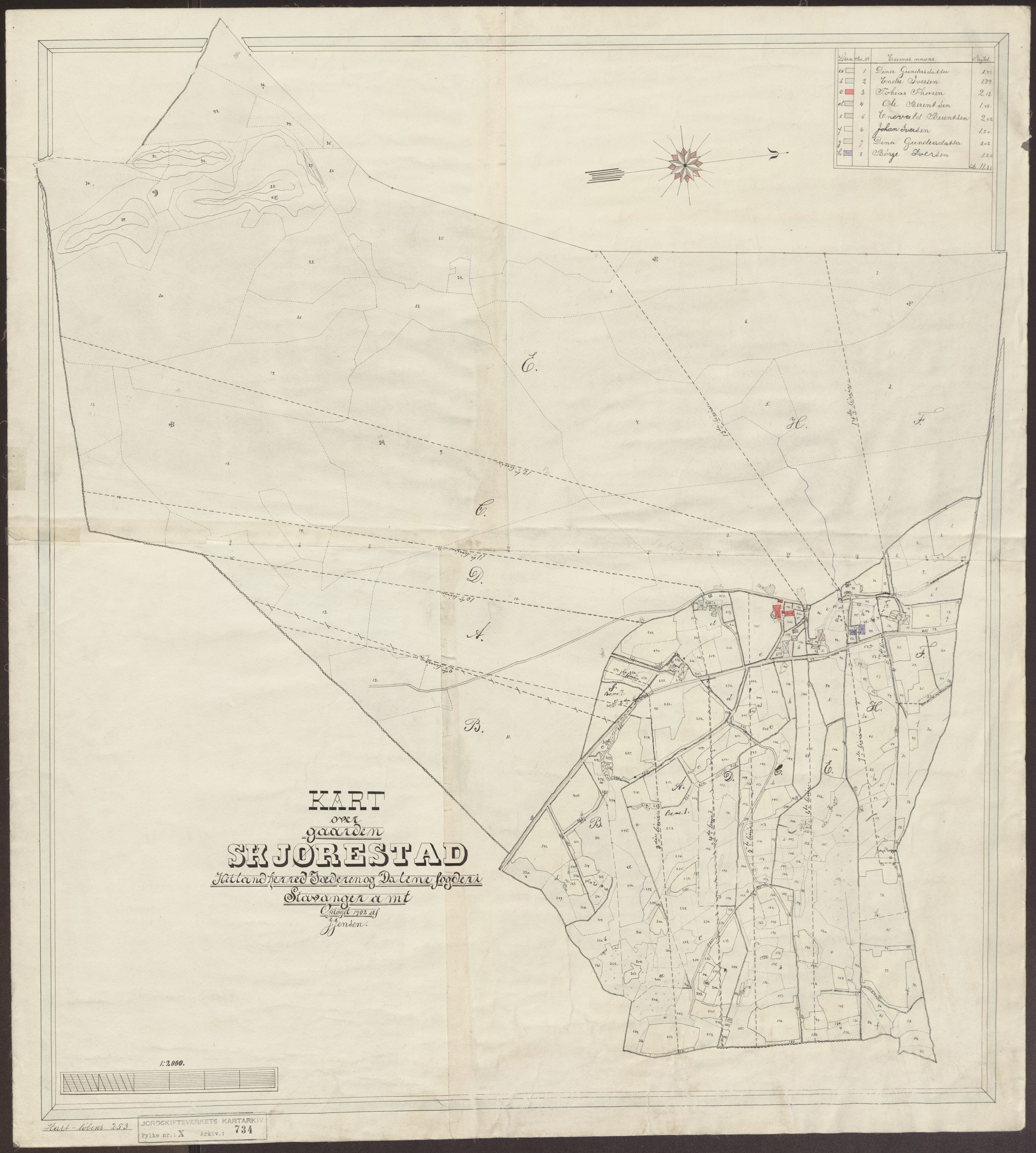 Jordskifteverkets kartarkiv, AV/RA-S-3929/T, 1859-1988, p. 820