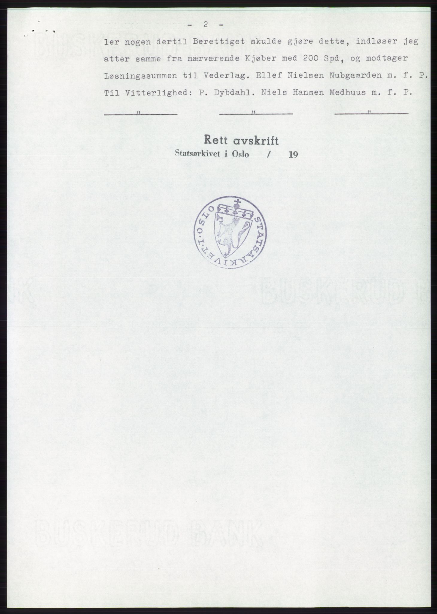 Statsarkivet i Kongsberg, AV/SAKO-A-0001/E/Ee/L0071: Avskrifter, SAO jnr. 2001/1976 - 490/1977, 1976-1977, p. 7