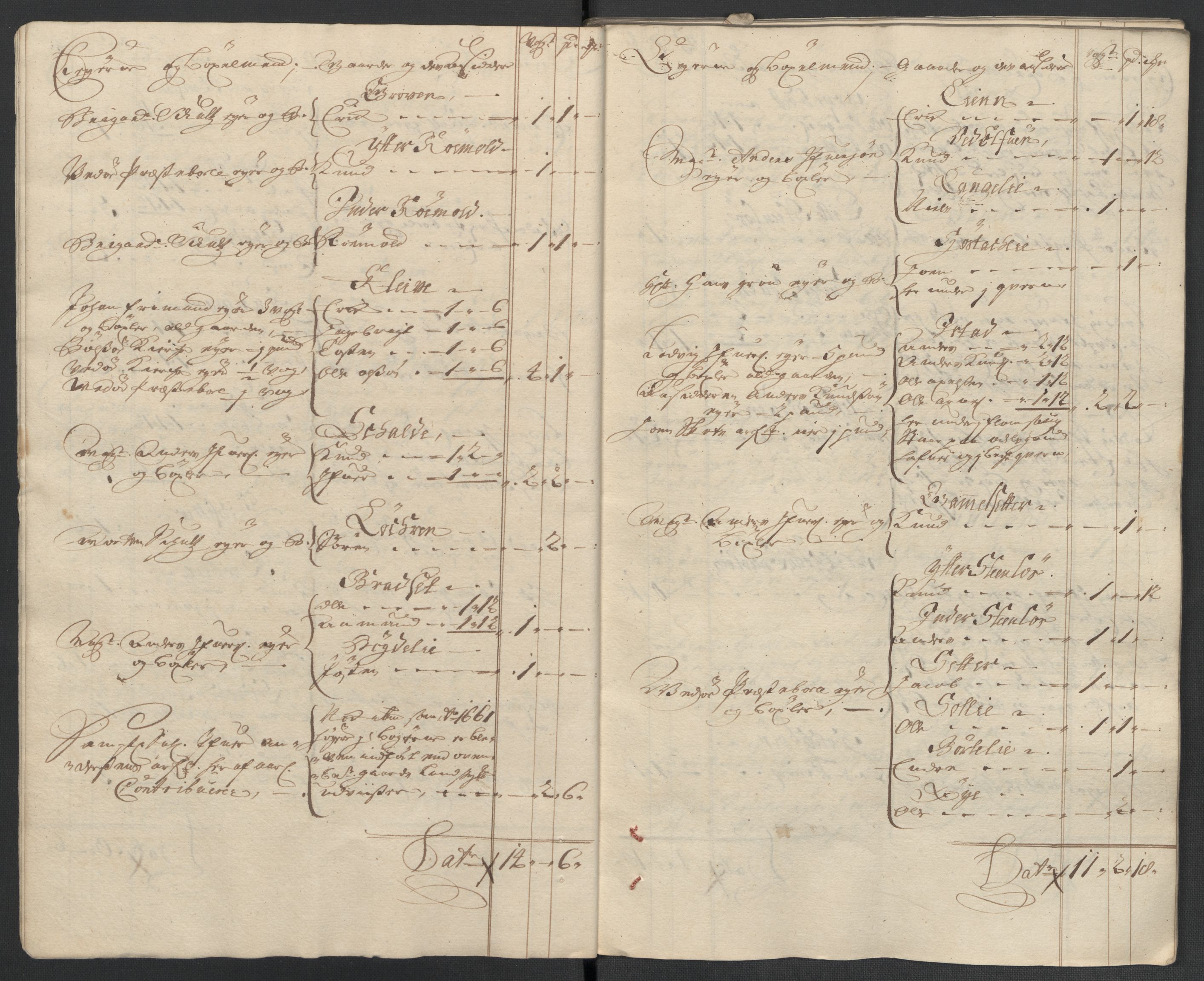 Rentekammeret inntil 1814, Reviderte regnskaper, Fogderegnskap, AV/RA-EA-4092/R55/L3657: Fogderegnskap Romsdal, 1706, p. 22