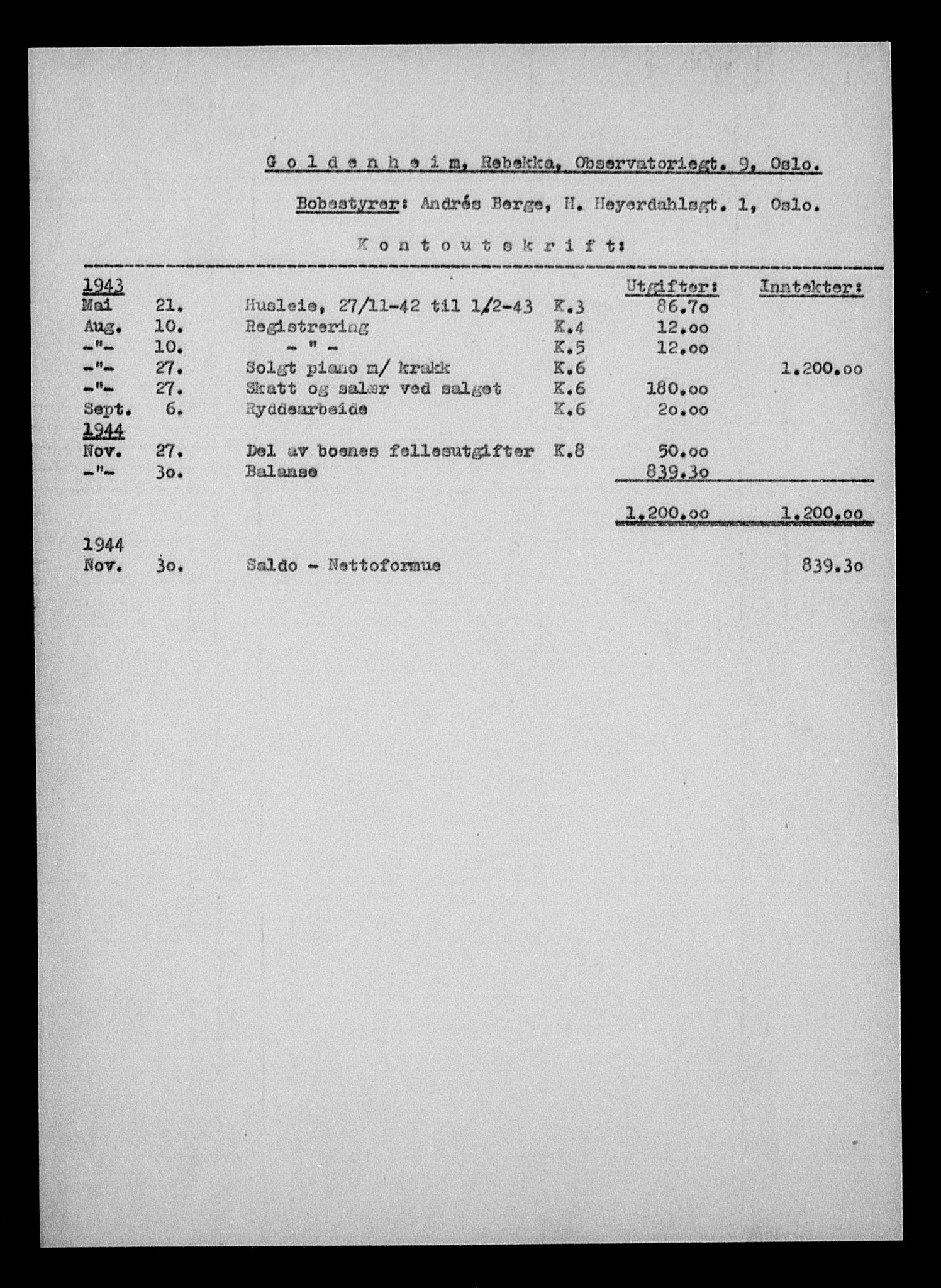 Justisdepartementet, Tilbakeføringskontoret for inndratte formuer, AV/RA-S-1564/H/Hc/Hcc/L0939: --, 1945-1947, p. 446