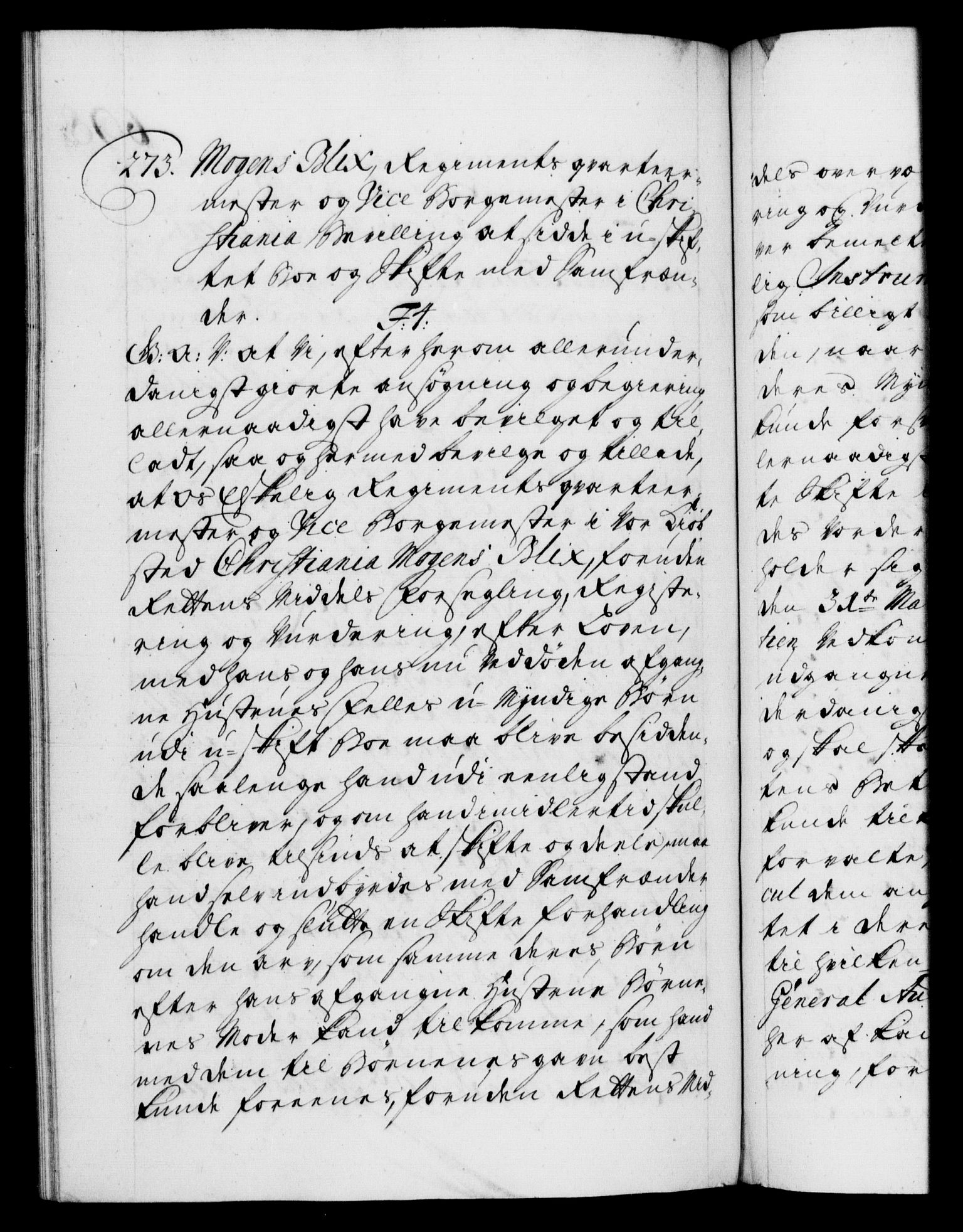 Danske Kanselli 1572-1799, AV/RA-EA-3023/F/Fc/Fca/Fcaa/L0025: Norske registre, 1726-1728, p. 698b