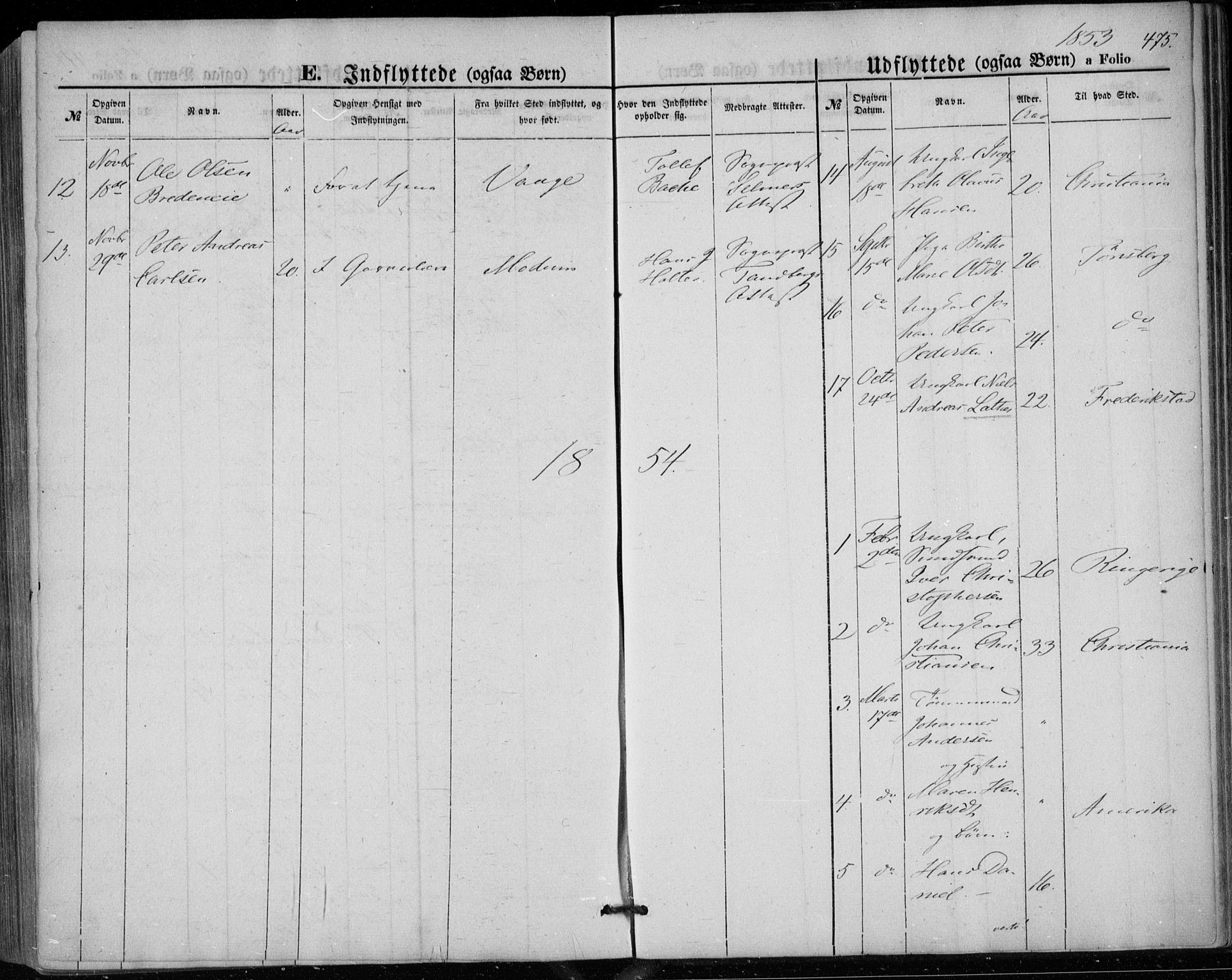 Bragernes kirkebøker, AV/SAKO-A-6/F/Fb/L0002: Parish register (official) no. II 2, 1848-1859, p. 475