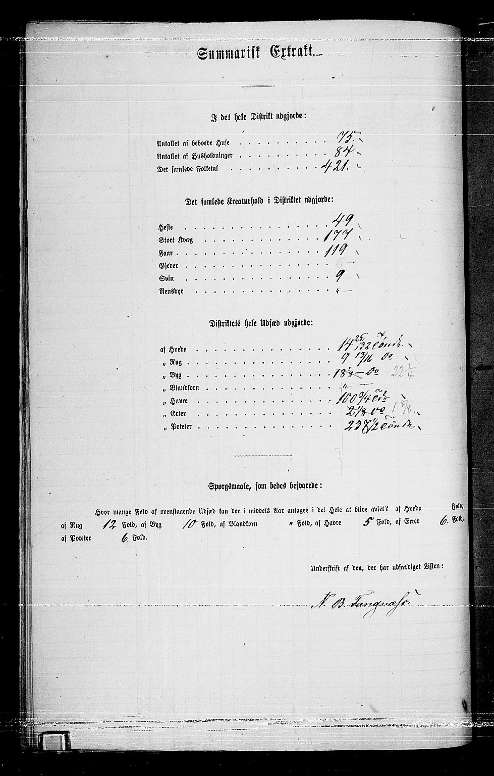 RA, 1865 census for Eiker, 1865, p. 312