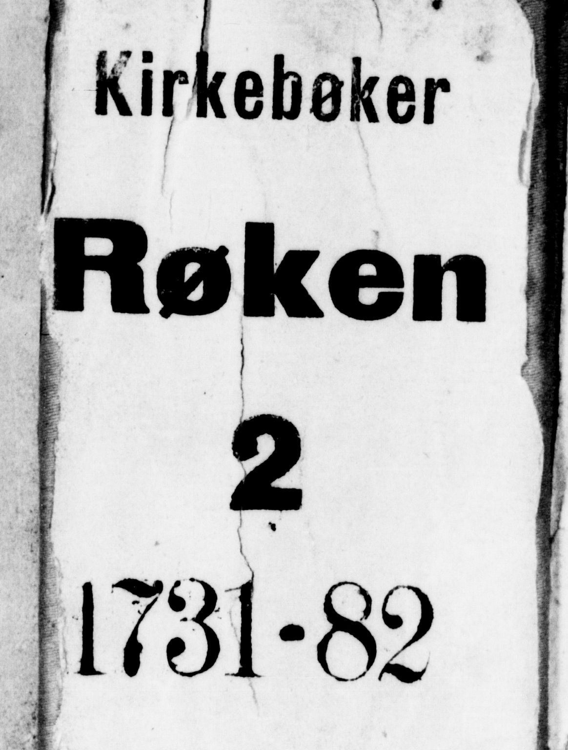 Røyken kirkebøker, SAKO/A-241/F/Fa/L0002: Parish register (official) no. 2, 1731-1782