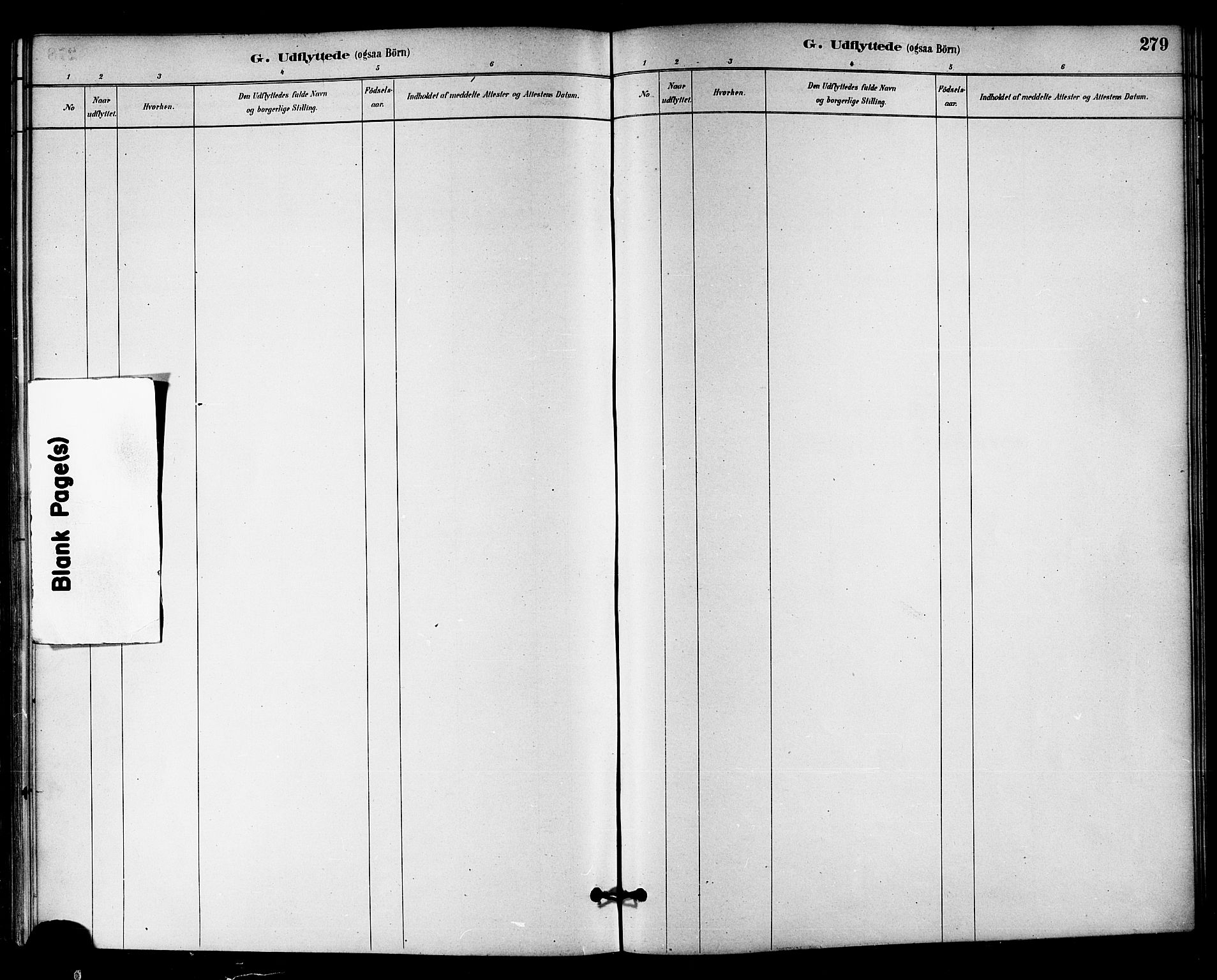 Ministerialprotokoller, klokkerbøker og fødselsregistre - Sør-Trøndelag, SAT/A-1456/655/L0680: Parish register (official) no. 655A09, 1880-1894, p. 279