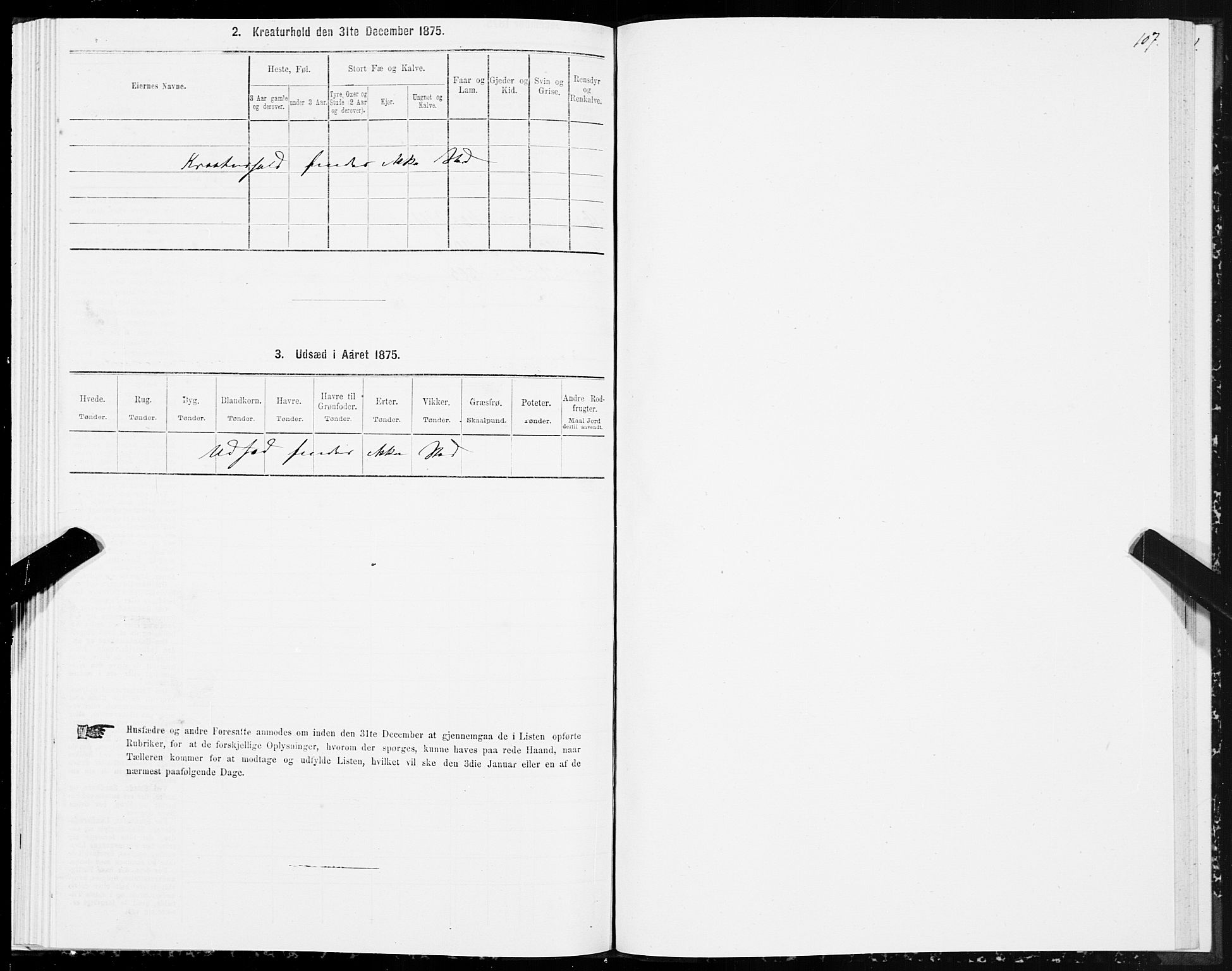 SAT, 1875 census for 1516P Ulstein, 1875, p. 2107