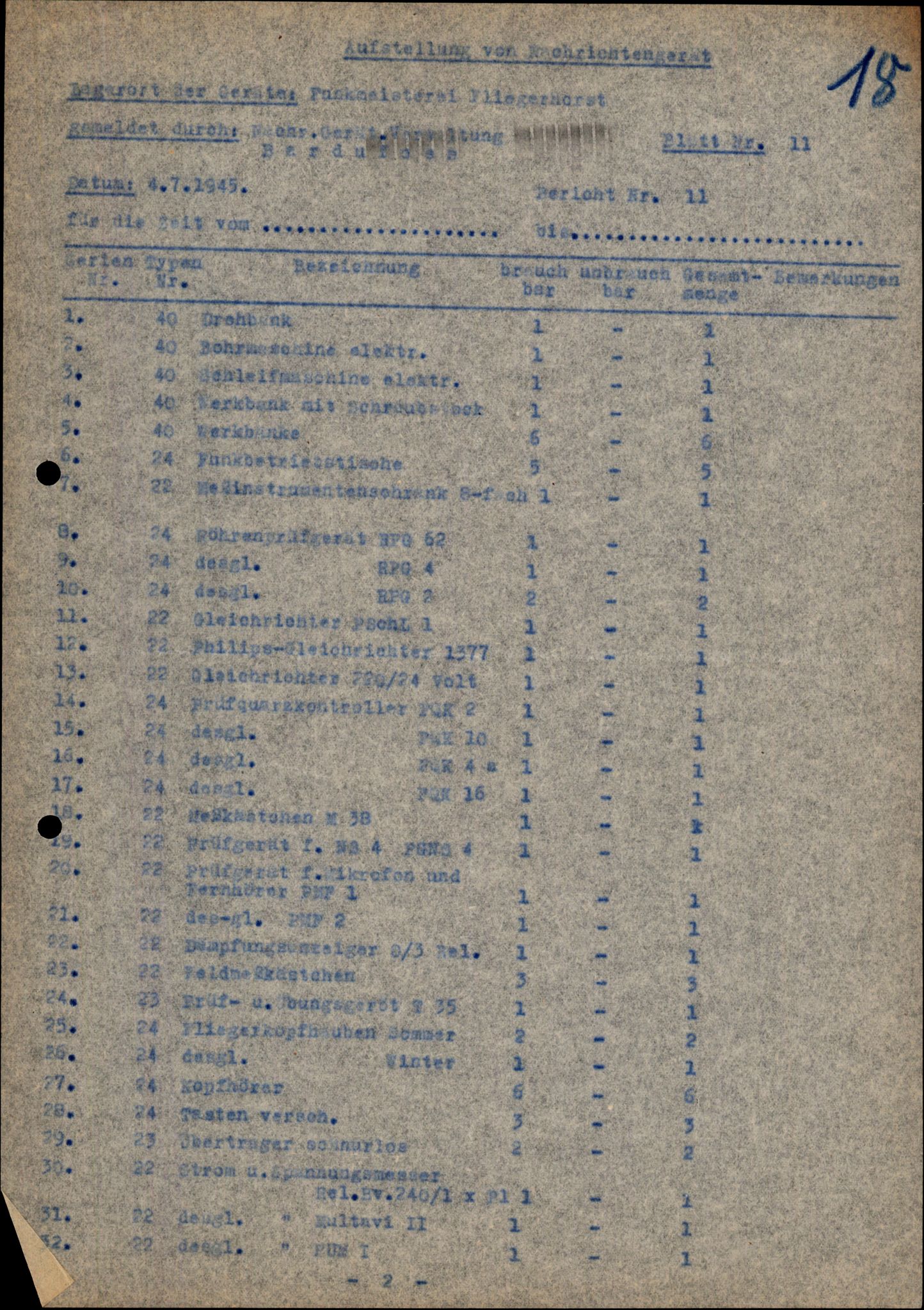 Forsvarets Overkommando. 2 kontor. Arkiv 11.4. Spredte tyske arkivsaker, AV/RA-RAFA-7031/D/Dar/Darc/L0007: FO.II, 1945, p. 434