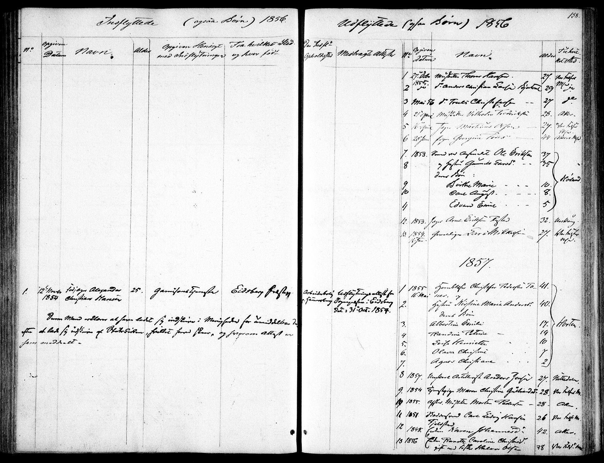 Garnisonsmenigheten Kirkebøker, SAO/A-10846/F/Fa/L0009: Parish register (official) no. 9, 1842-1859, p. 158