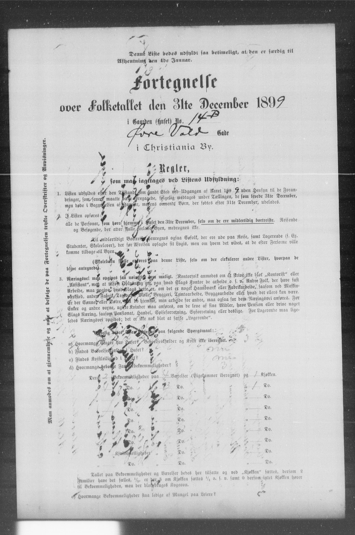 OBA, Municipal Census 1899 for Kristiania, 1899, p. 16683