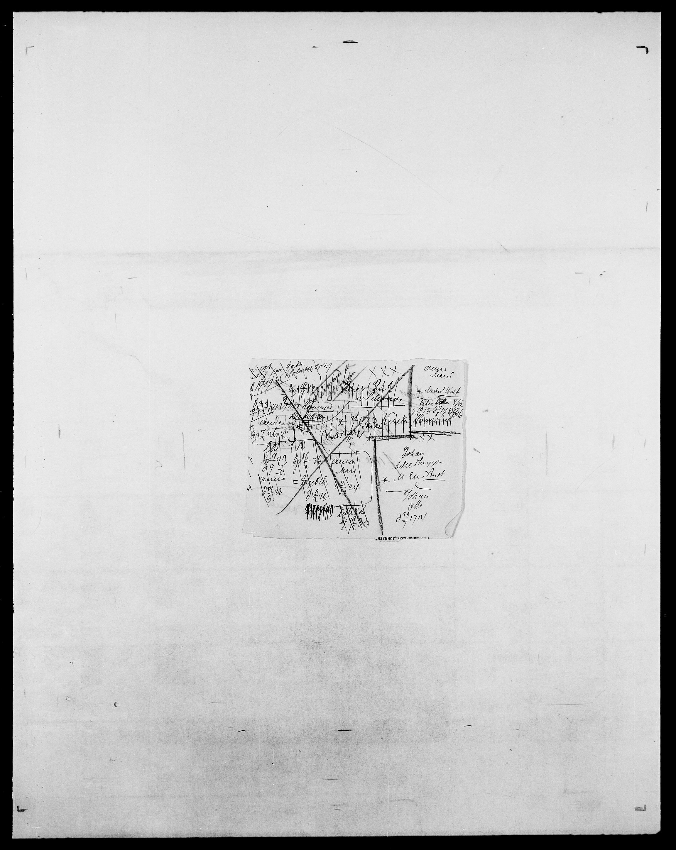 Delgobe, Charles Antoine - samling, AV/SAO-PAO-0038/D/Da/L0035: Schnabel - sjetman, p. 126