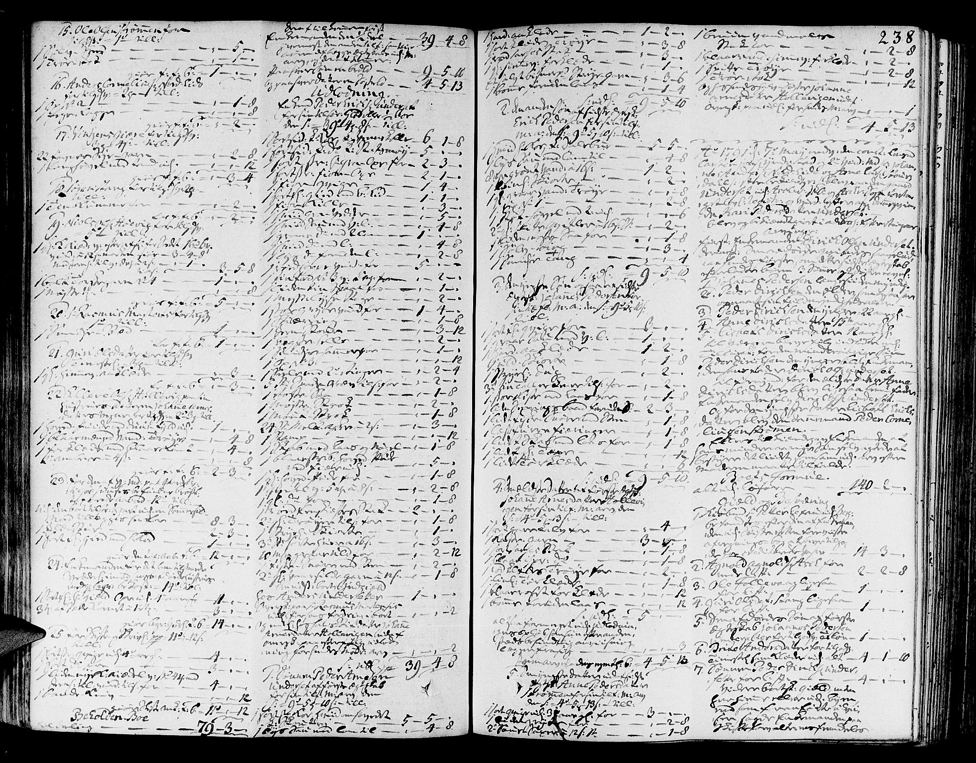 Sunnfjord tingrett, AV/SAB-A-3201/1/H/Ha/Hab/L0010: Skifteprotokoll, 1787-1798, p. 237b-238a