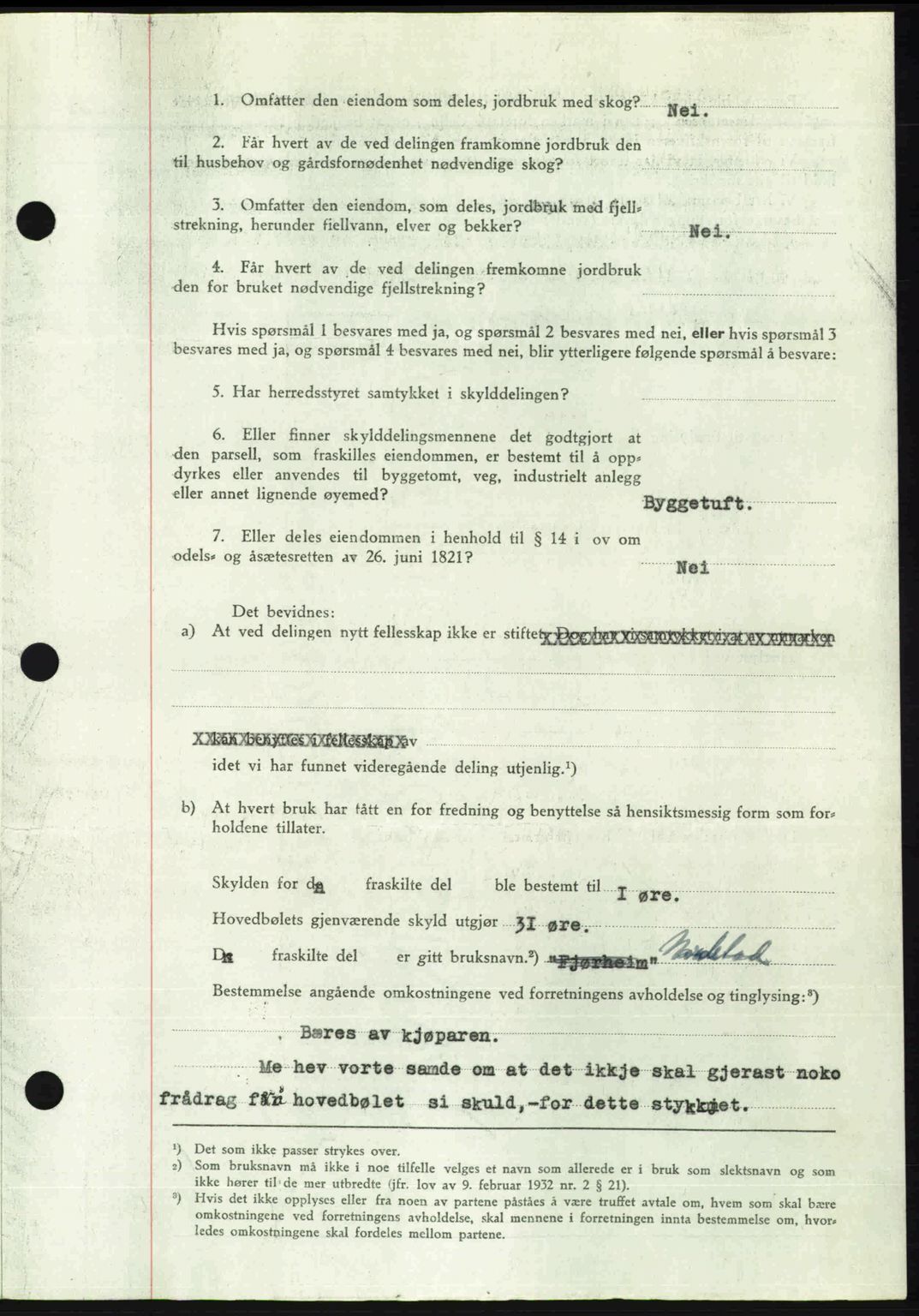 Romsdal sorenskriveri, AV/SAT-A-4149/1/2/2C: Mortgage book no. A24, 1947-1947, Diary no: : 2438/1947