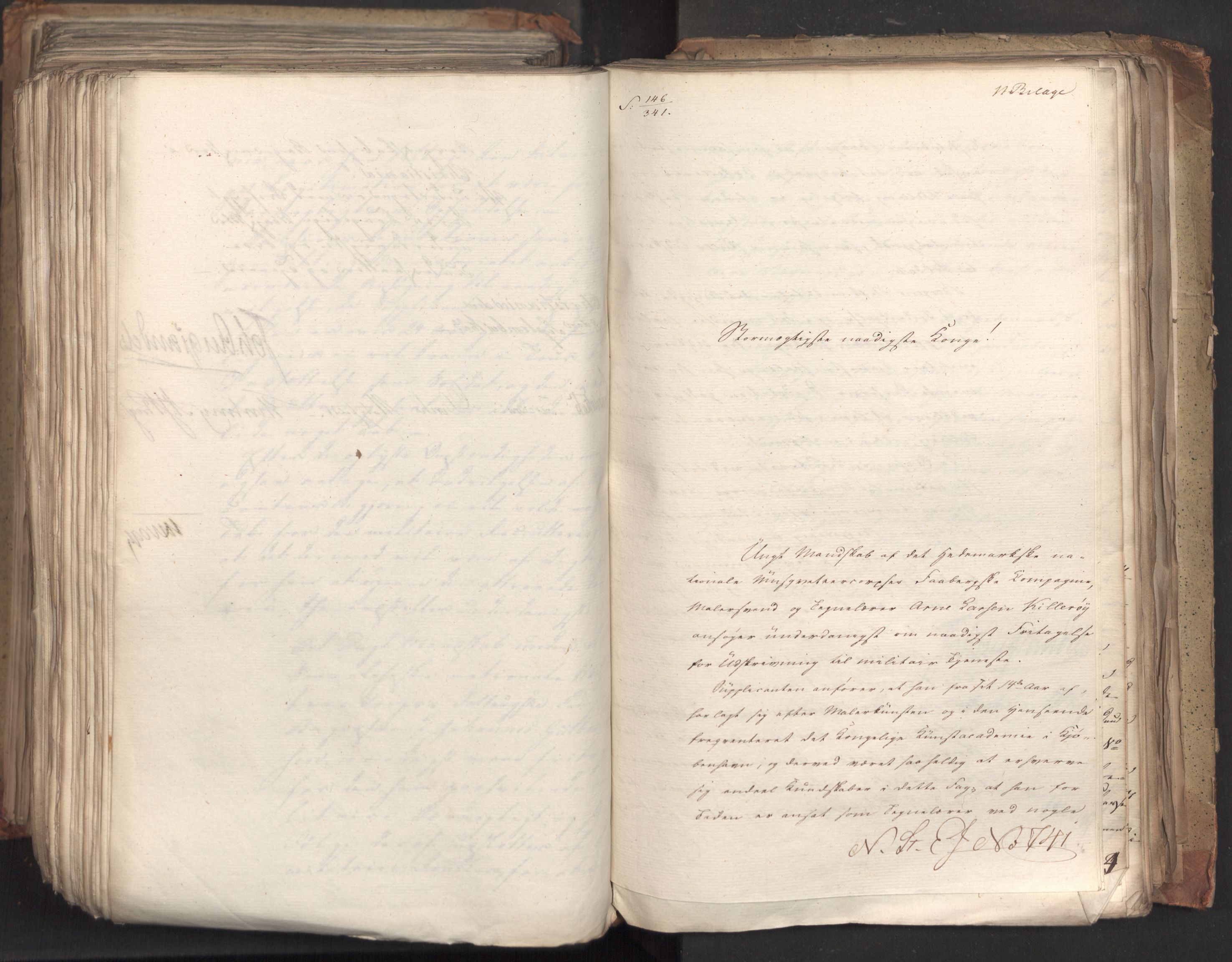 Statsrådsavdelingen i Stockholm, AV/RA-S-1003/D/Da/L0035: Regjeringsinnstillinger nr. 541-840, 1823, p. 545