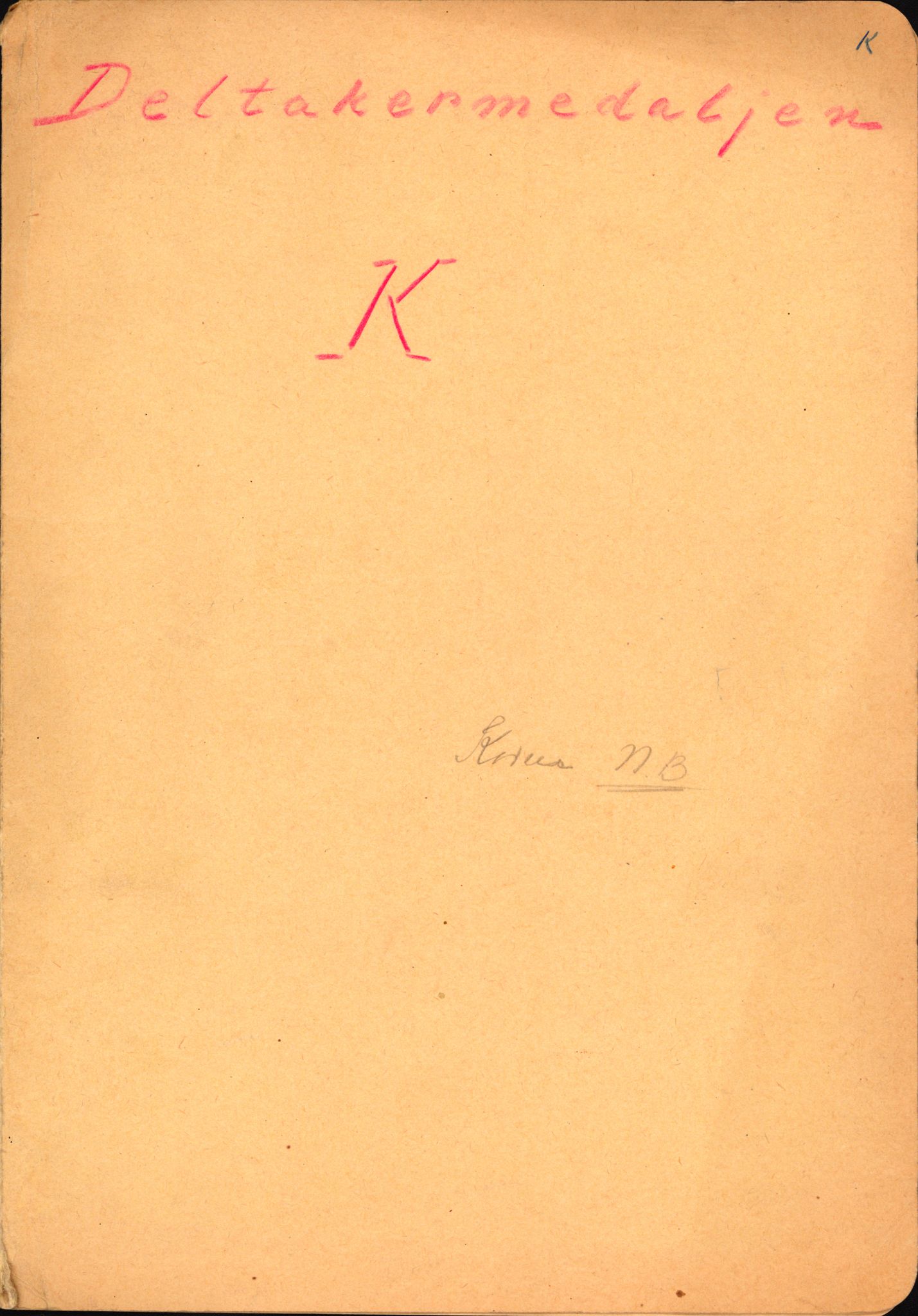 Forsvaret, Jegerkorpset - Akershus infantriregiment nr. 4, RA/RAFA-2947/D/Dd/L0055: DELTAKERMEDALJEN 2. VERDENSKRIG BOKS 3 H-M, 1945-1950, p. 537