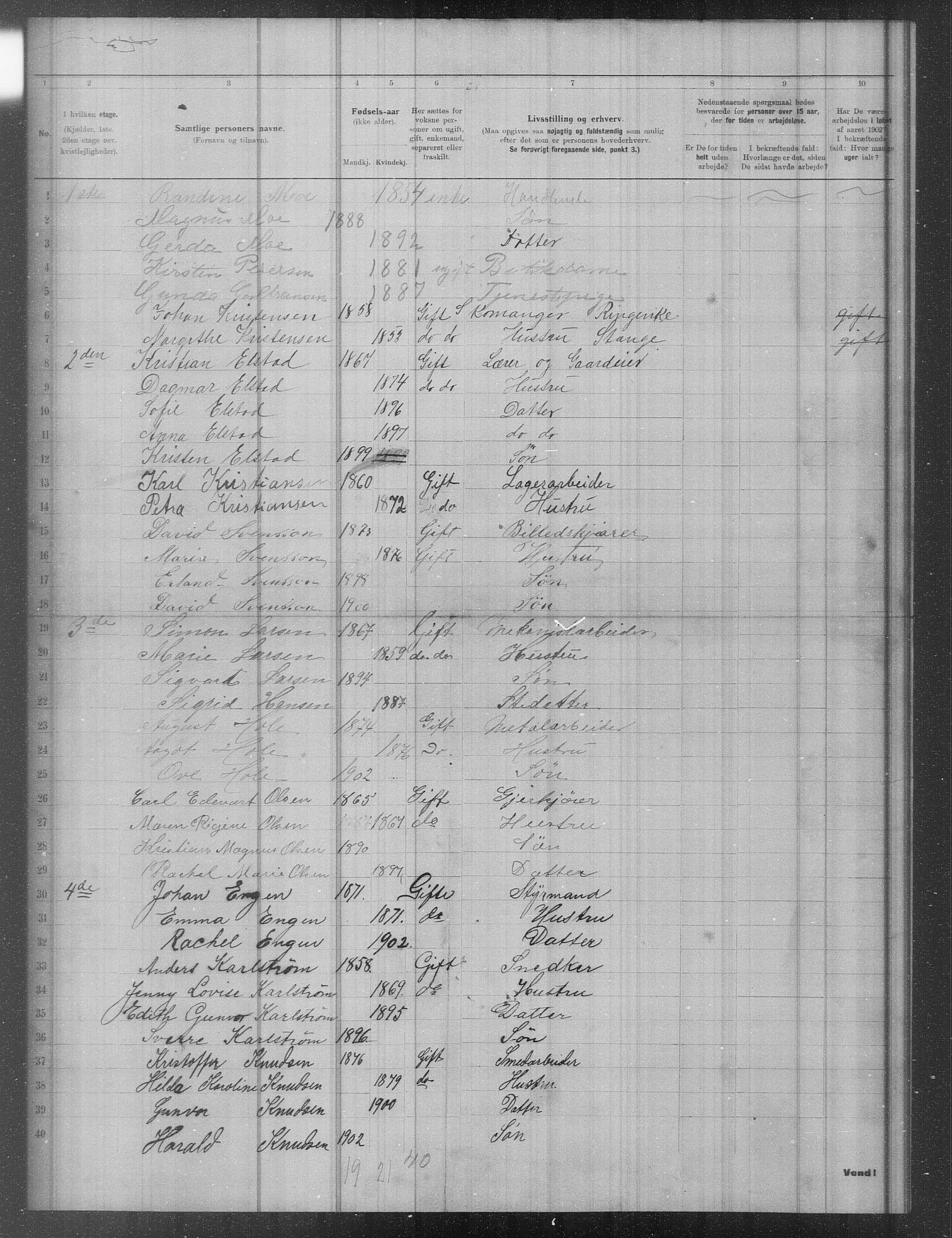 OBA, Municipal Census 1902 for Kristiania, 1902, p. 11217