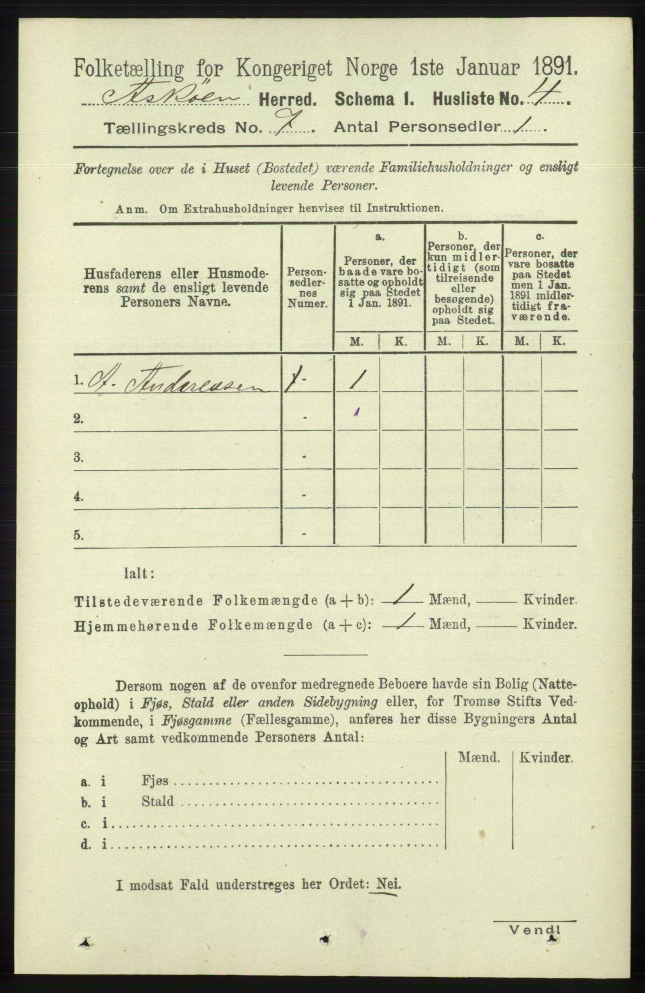 RA, 1891 census for 1247 Askøy, 1891, p. 4369